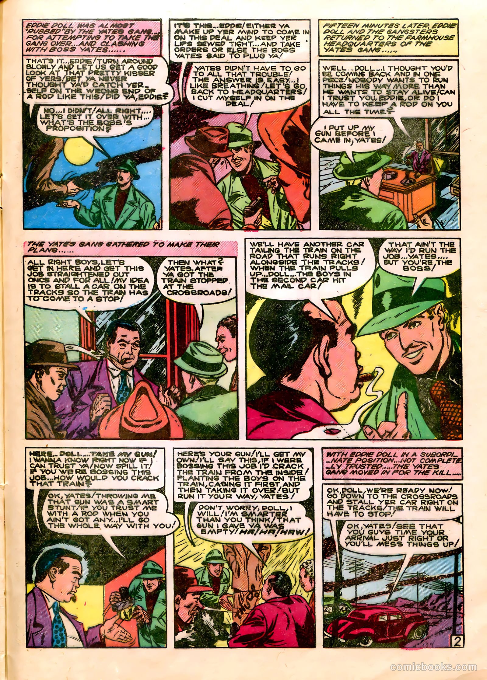 All-Famous Crime #10 (1951) — page 25 of 36