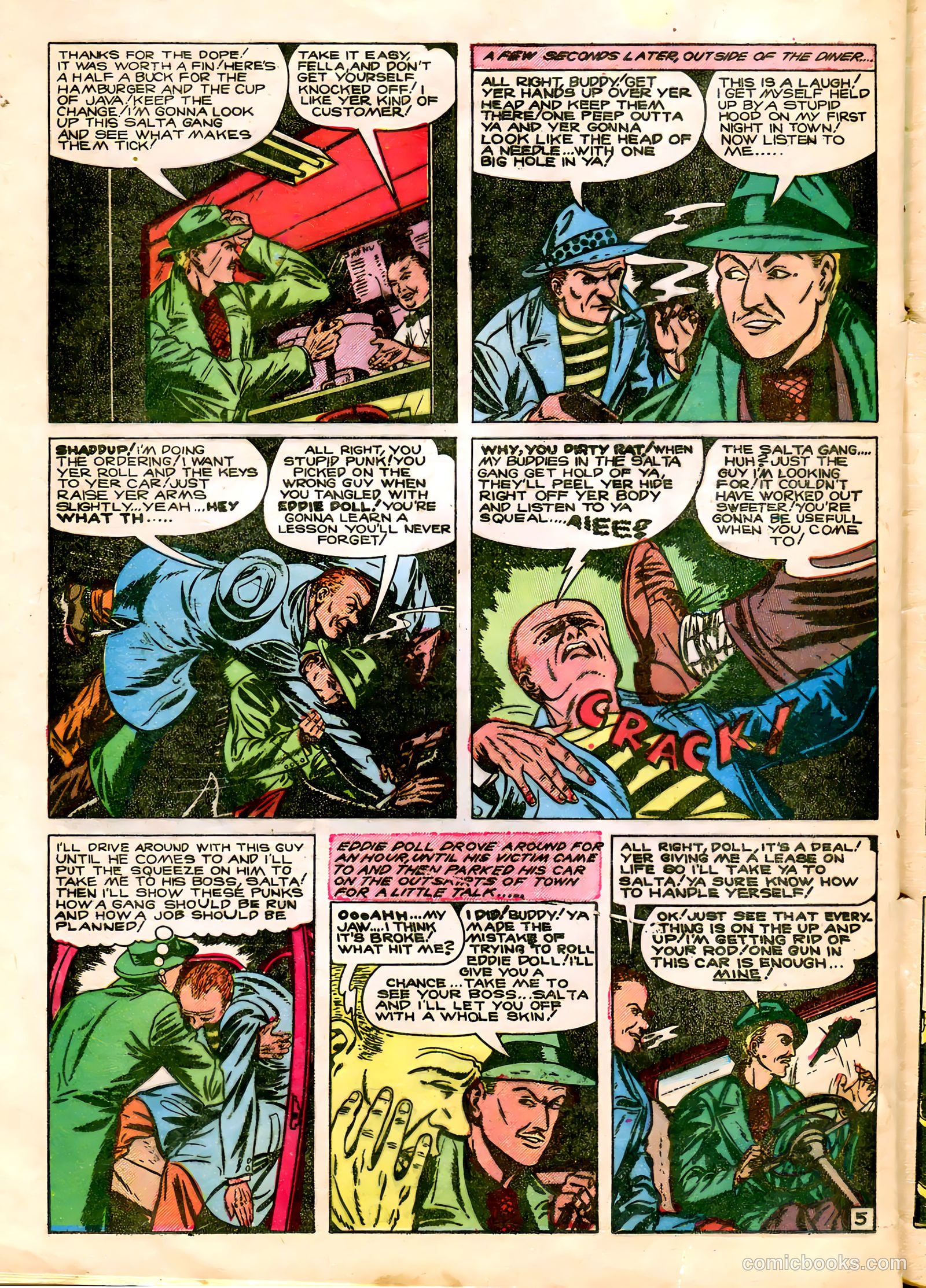 All-Famous Crime #10 (1951) — page 28 of 36