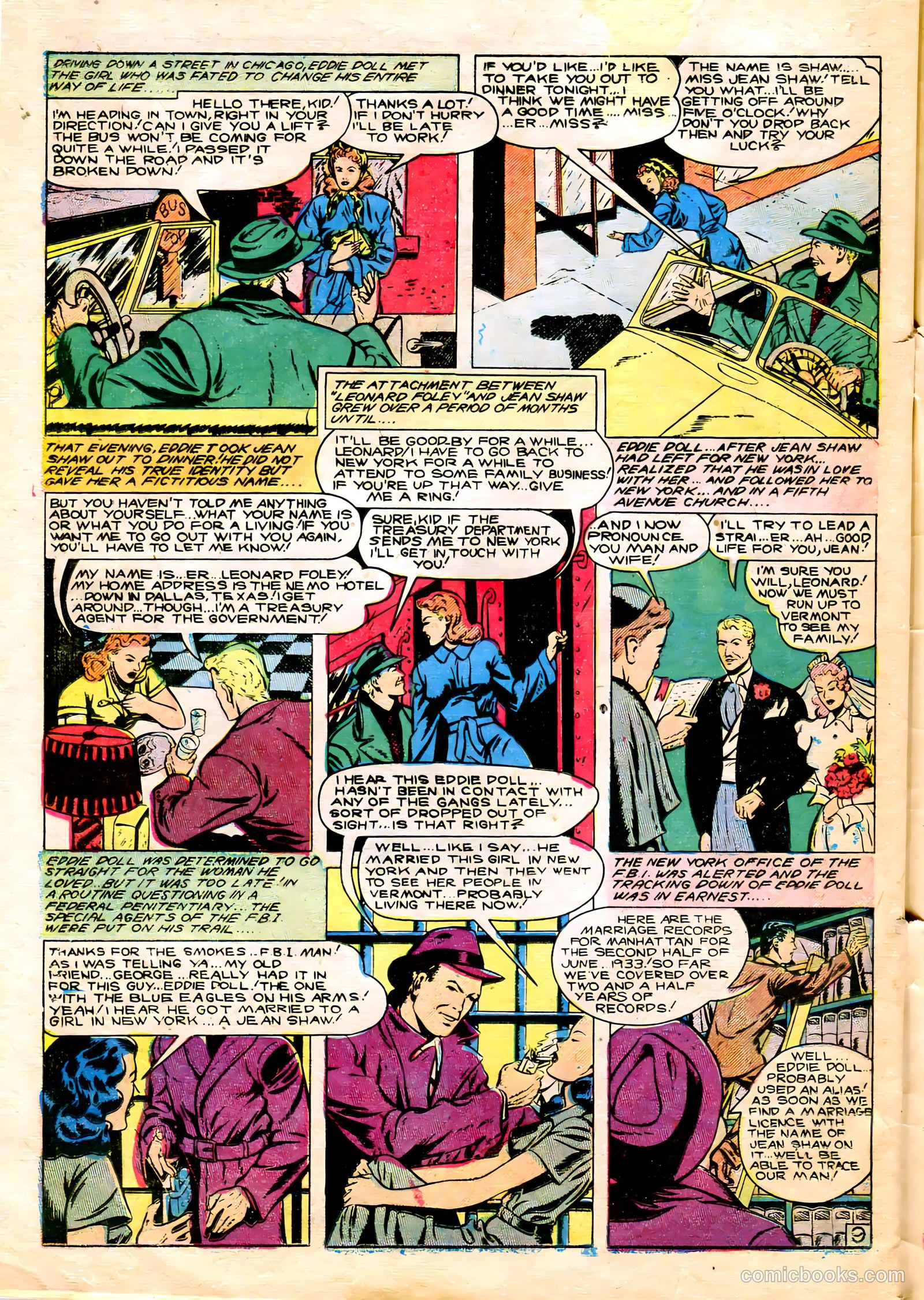 All-Famous Crime #10 (1951) — page 32 of 36