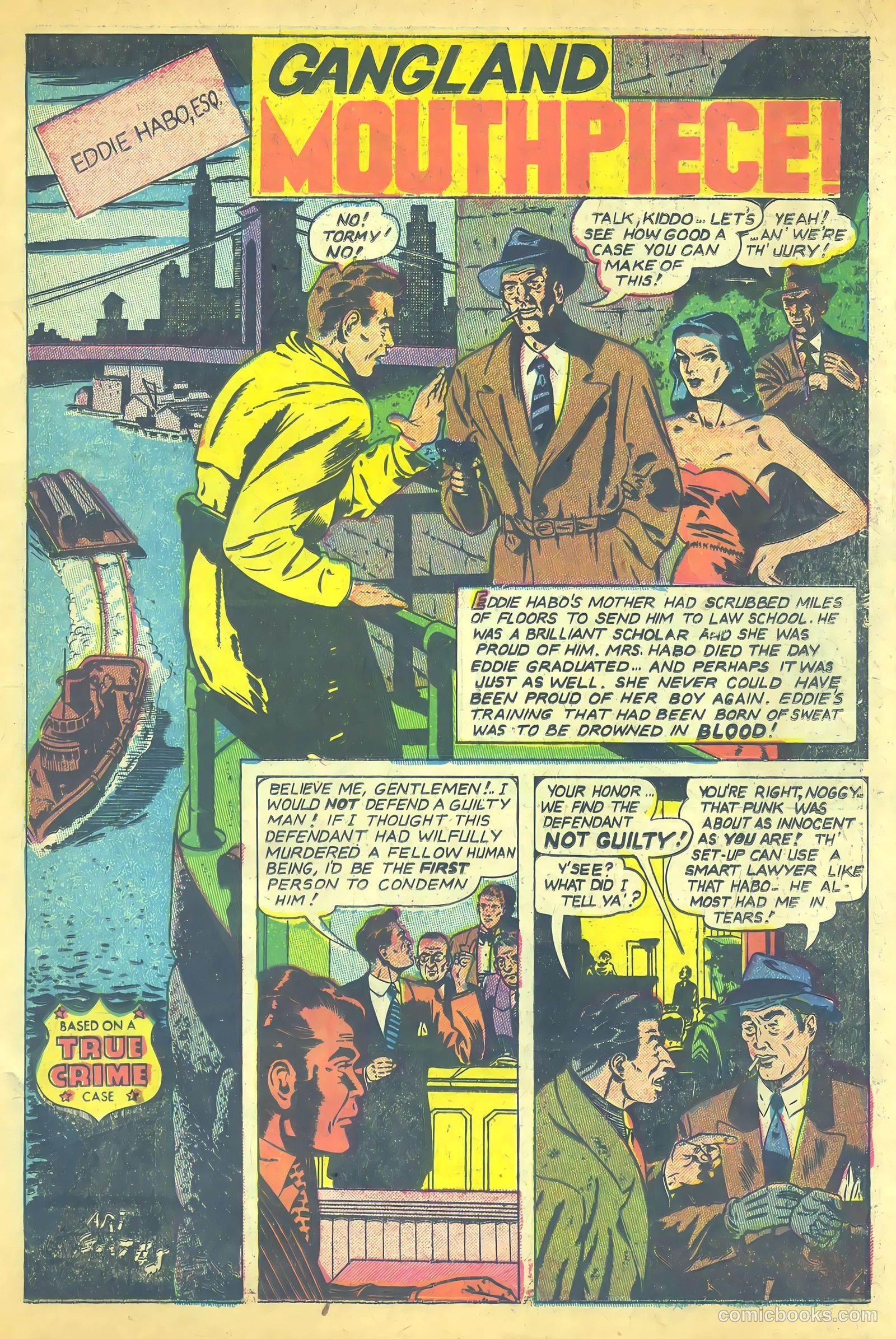 All-Famous Crime #4 (1952) — page 4 of 37