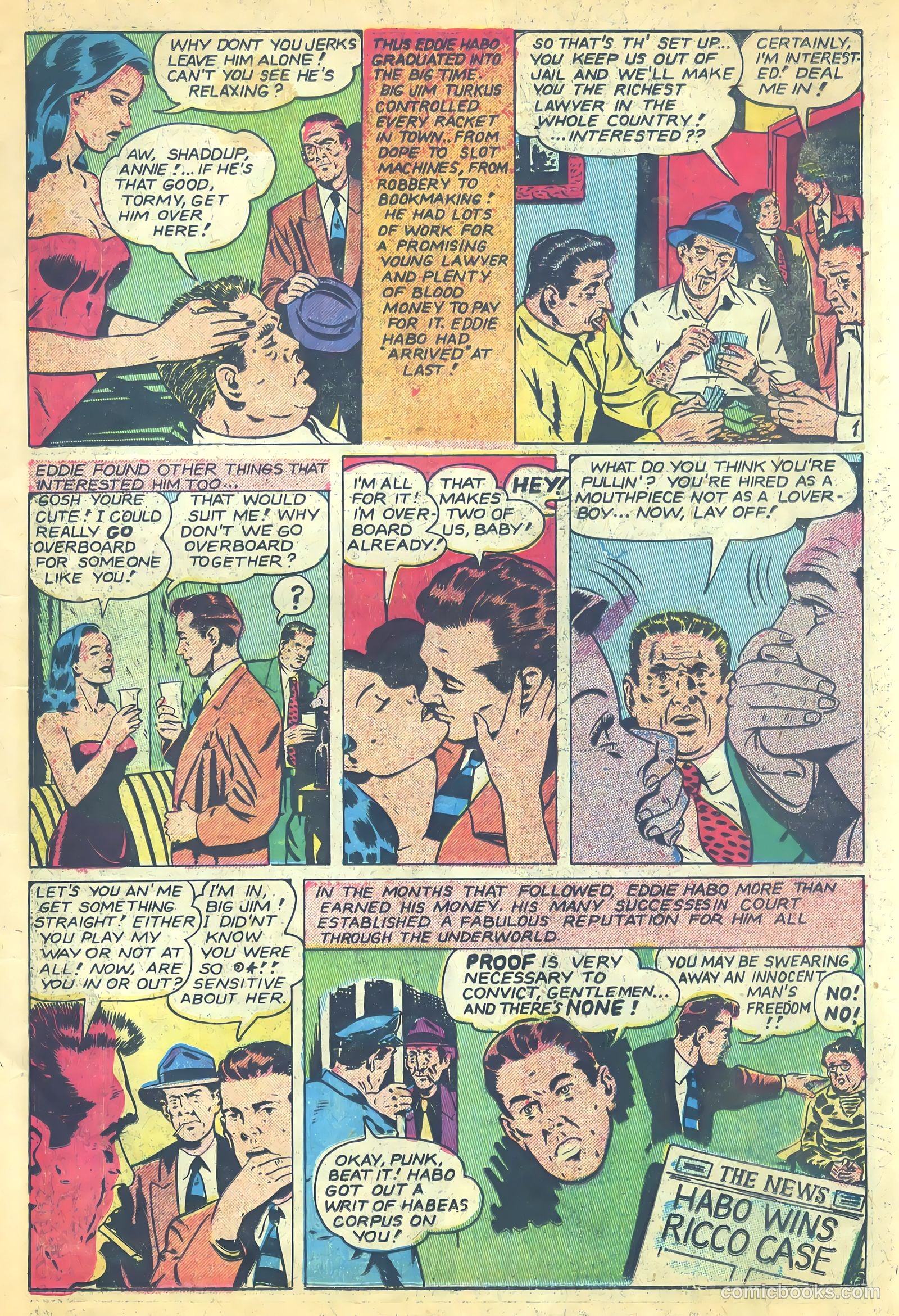 All-Famous Crime #4 (1952) — page 6 of 37