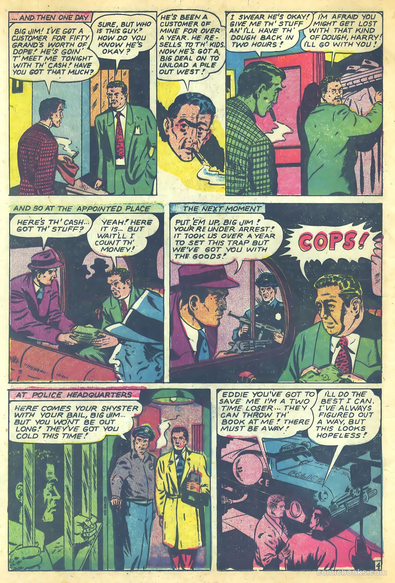 All-Famous Crime #4 (1952) — page 7 of 37
