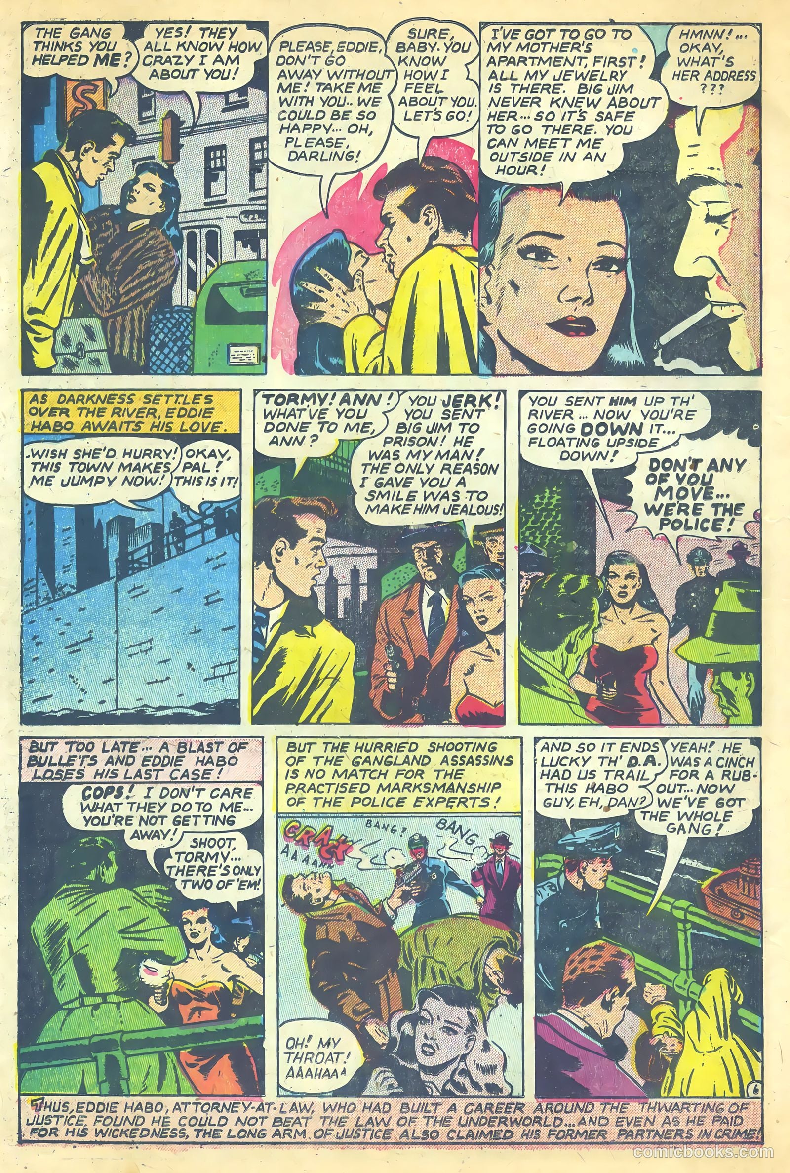 All-Famous Crime #4 (1952) — page 9 of 37