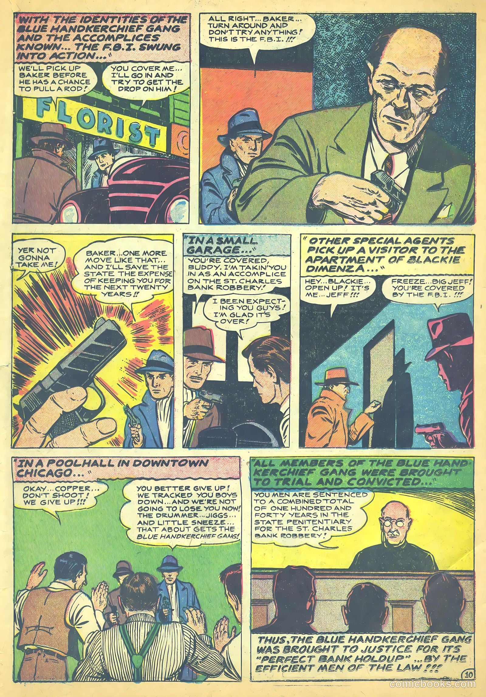 All-Famous Crime #4 (1952) — page 35 of 37