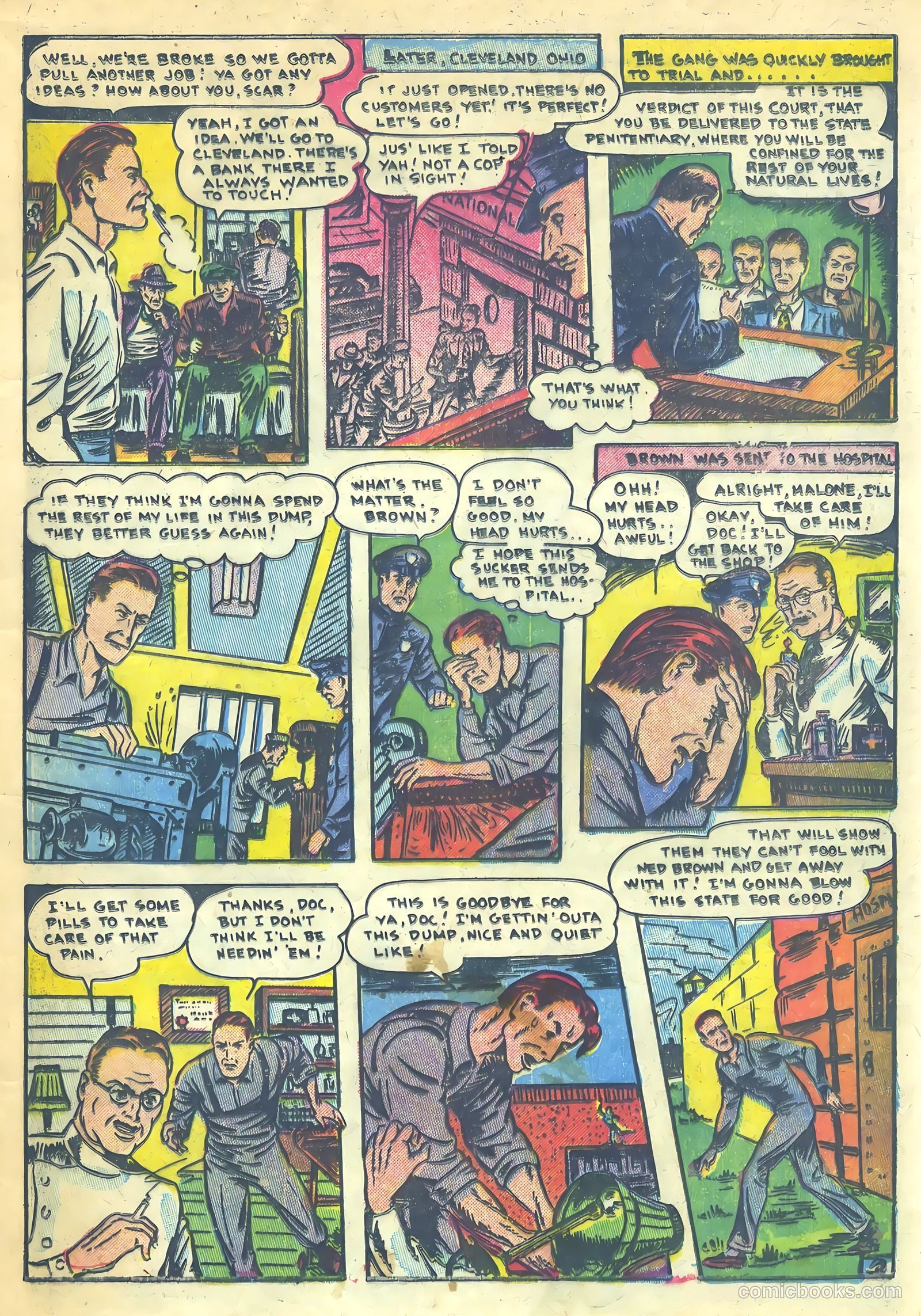 All-Famous Crime #5 (1952) — page 5 of 36