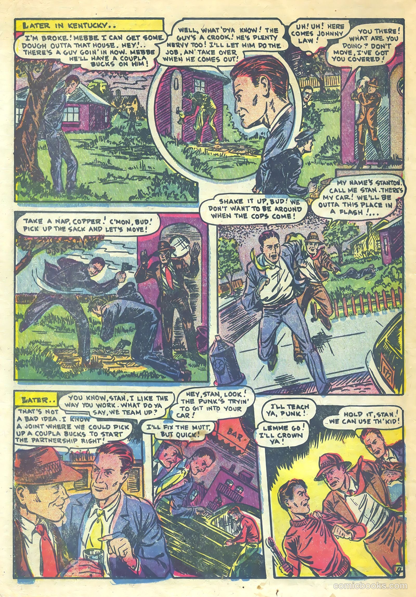 All-Famous Crime #5 (1952) — page 6 of 36