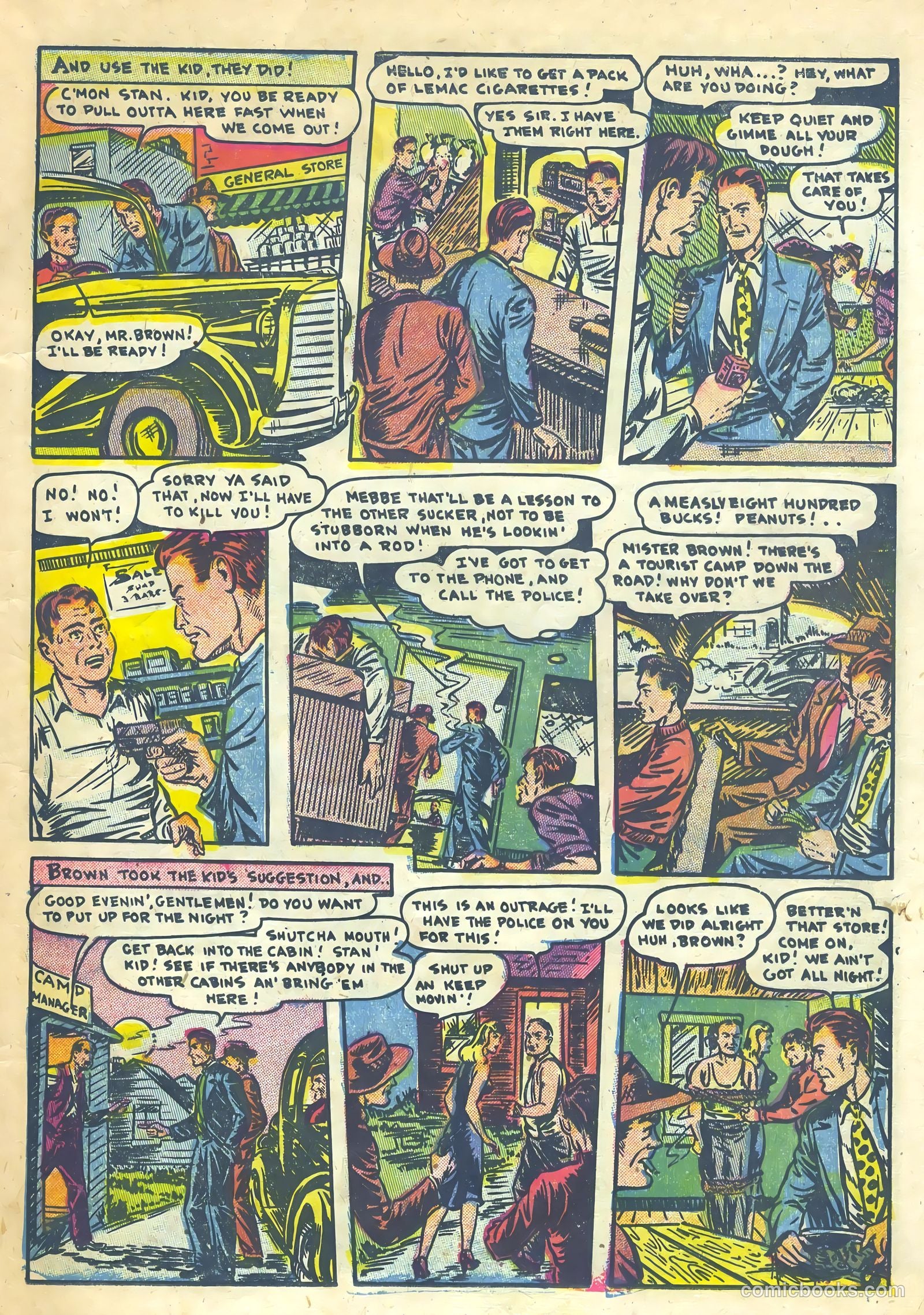 All-Famous Crime #5 (1952) — page 7 of 36
