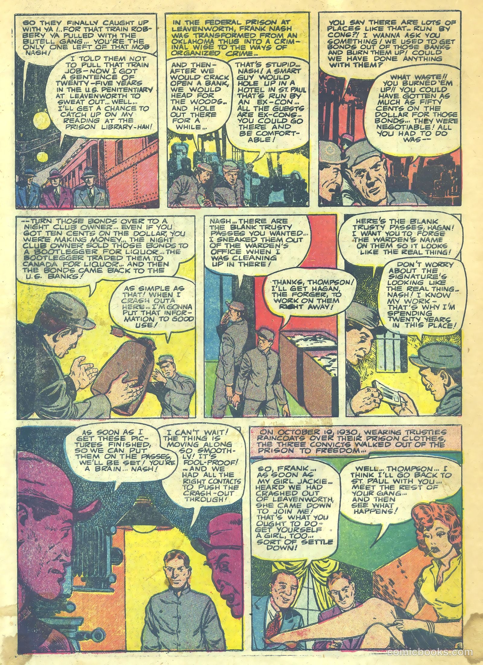 All-Famous Crime #5 (1952) — page 18 of 36