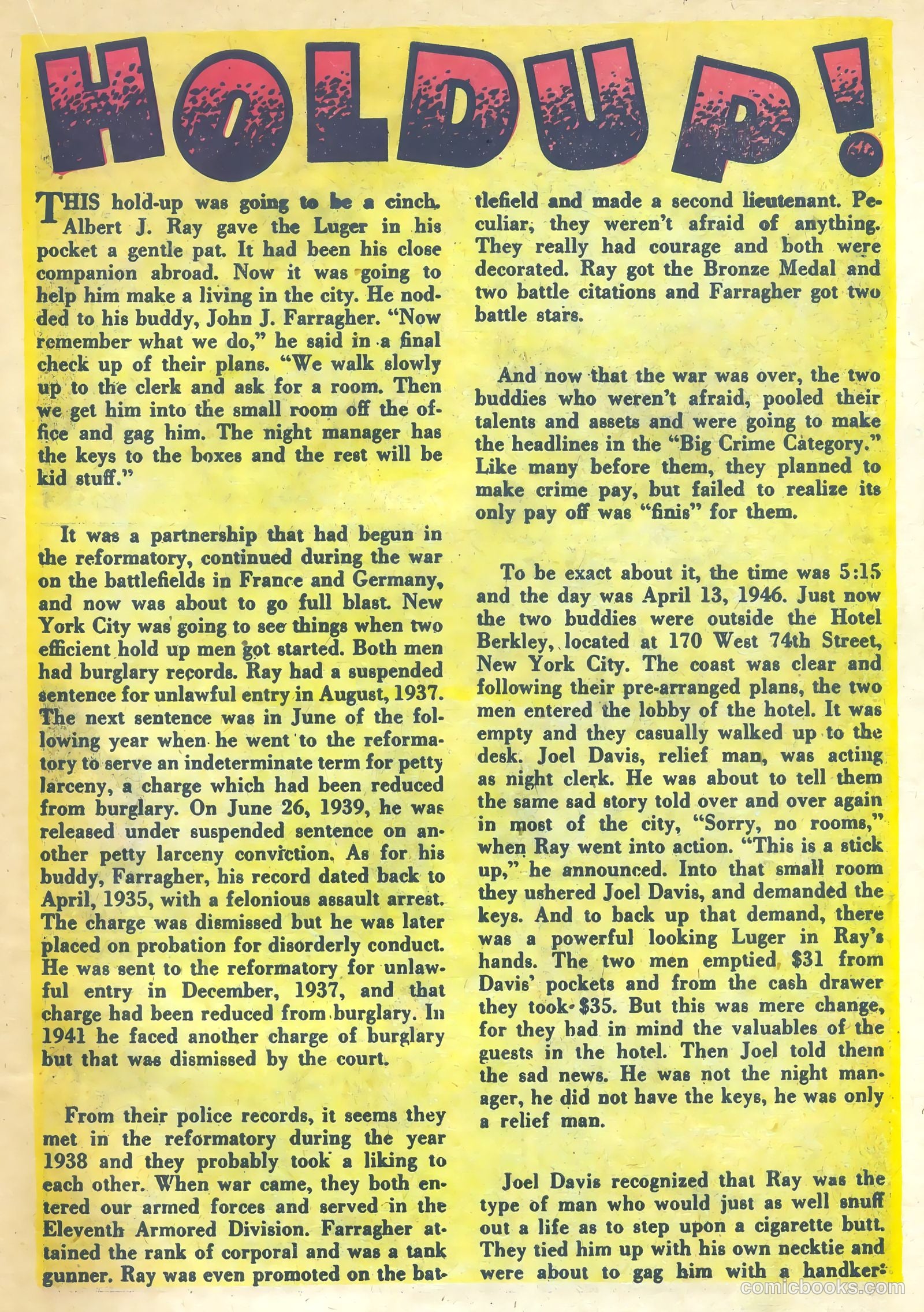 All-Famous Crime #5 (1952) — page 23 of 36