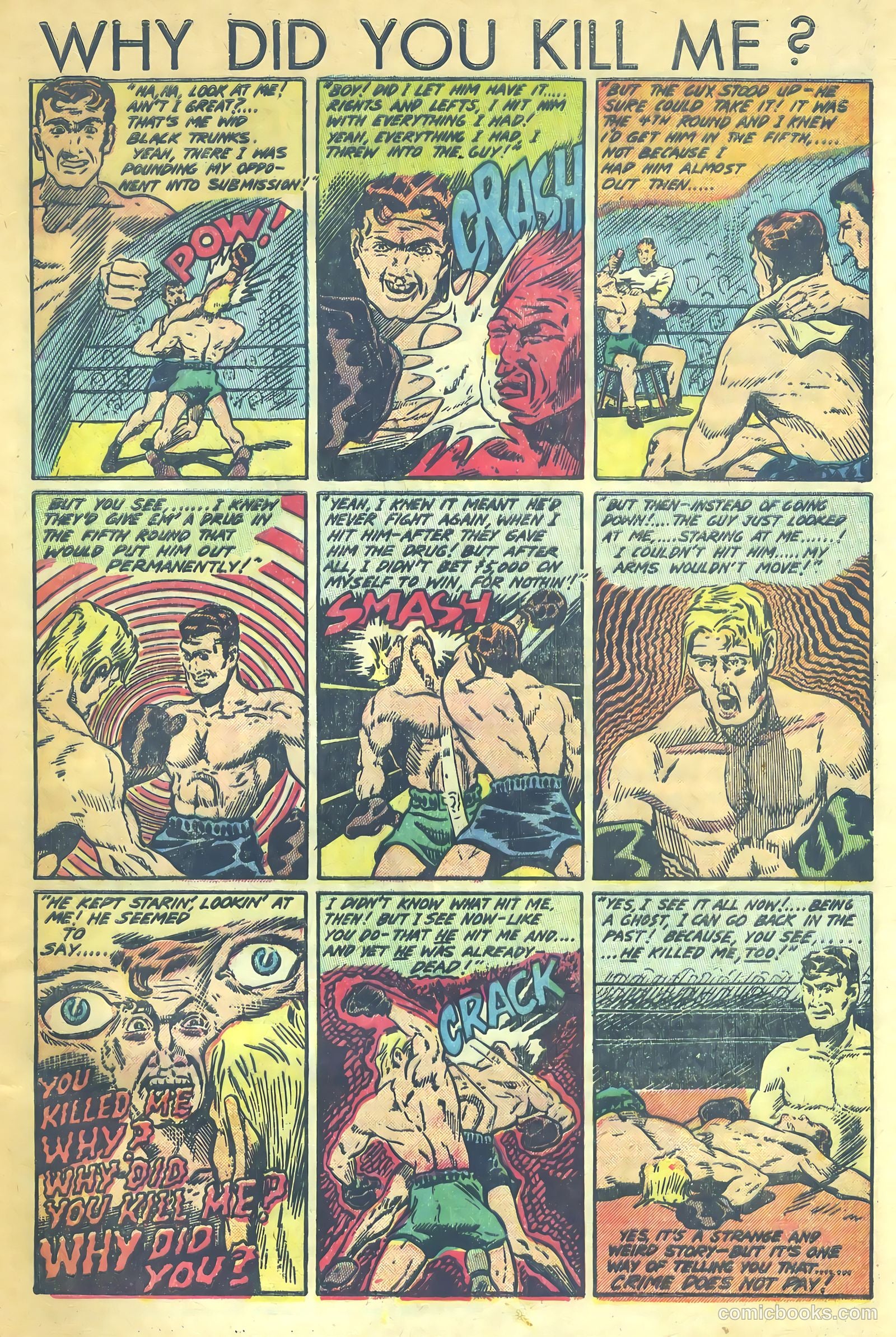 All-Famous Crime #5 (1952) — page 25 of 36