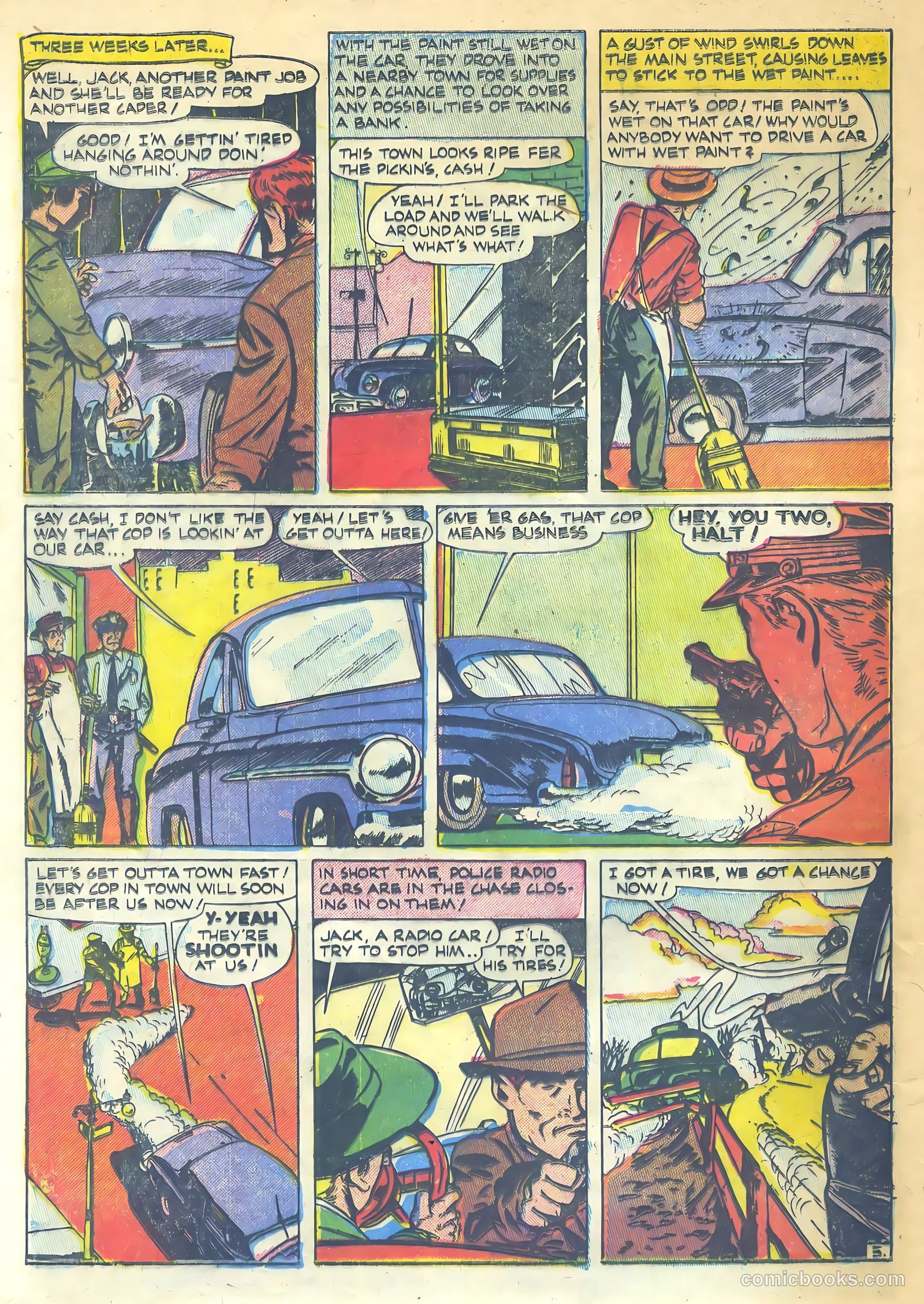 All-Famous Crime #5 (1952) — page 32 of 36