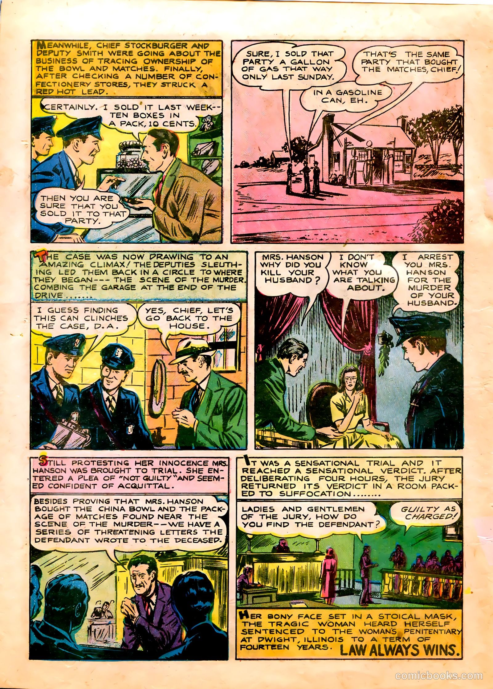 All-Famous Crime #8 (1951) — page 14 of 36