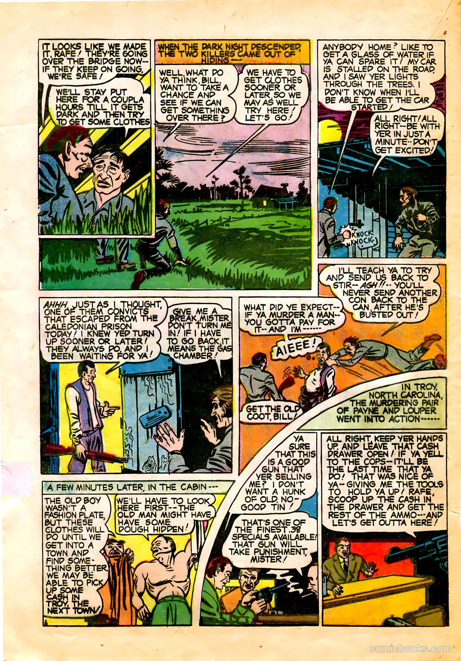 All-Famous Crime #8 (1951) — page 20 of 36
