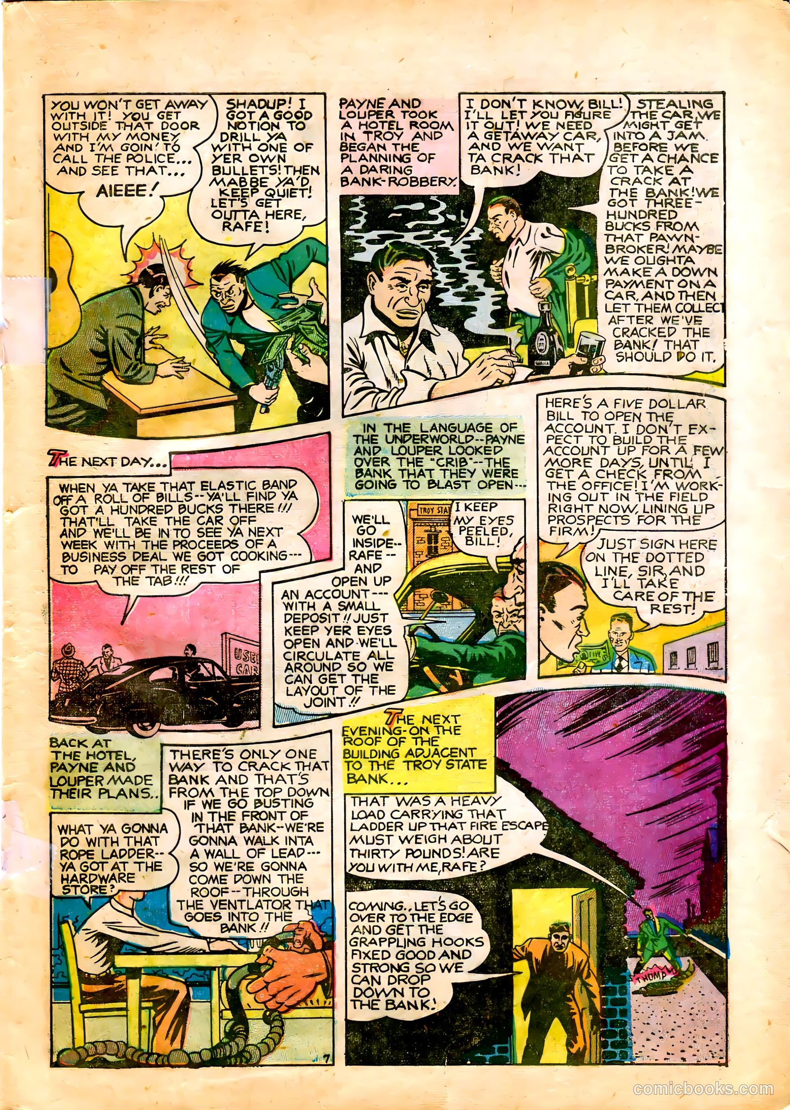 All-Famous Crime #8 (1951) — page 21 of 36