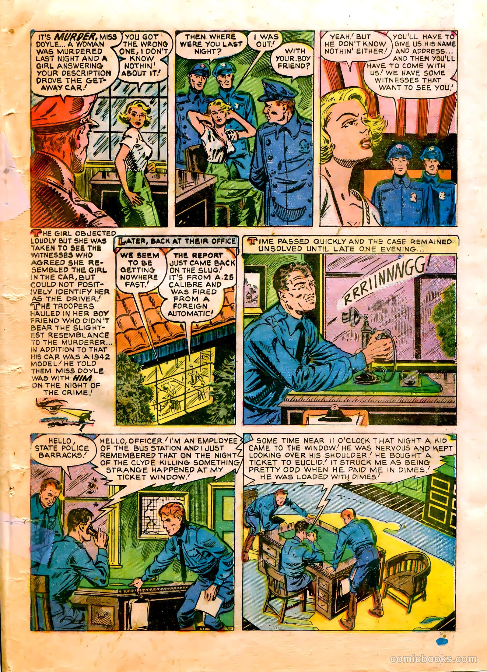 All-Famous Crime #8 (1951) — page 29 of 36