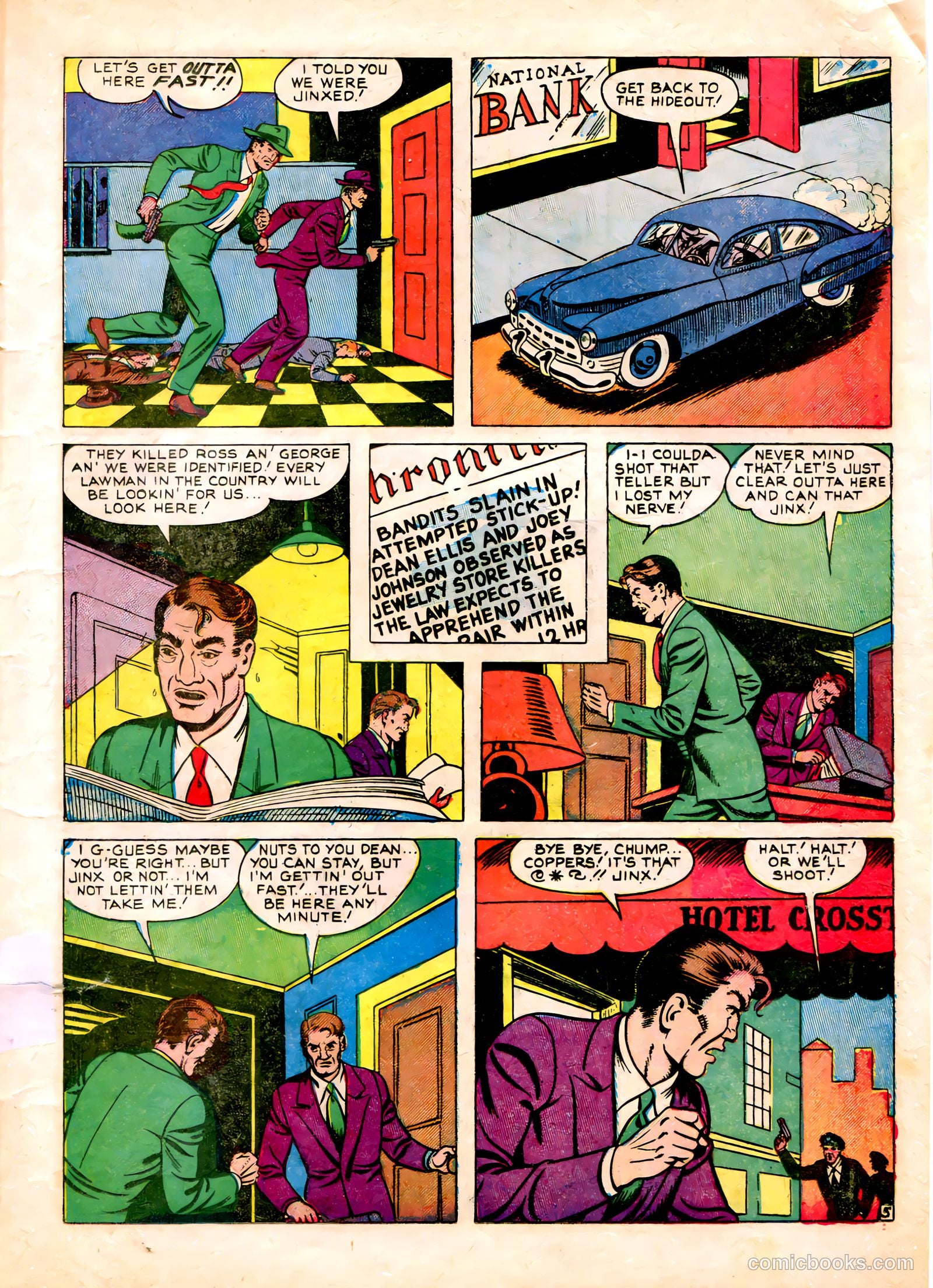 All-Famous Crime #9 (1951) — page 7 of 37