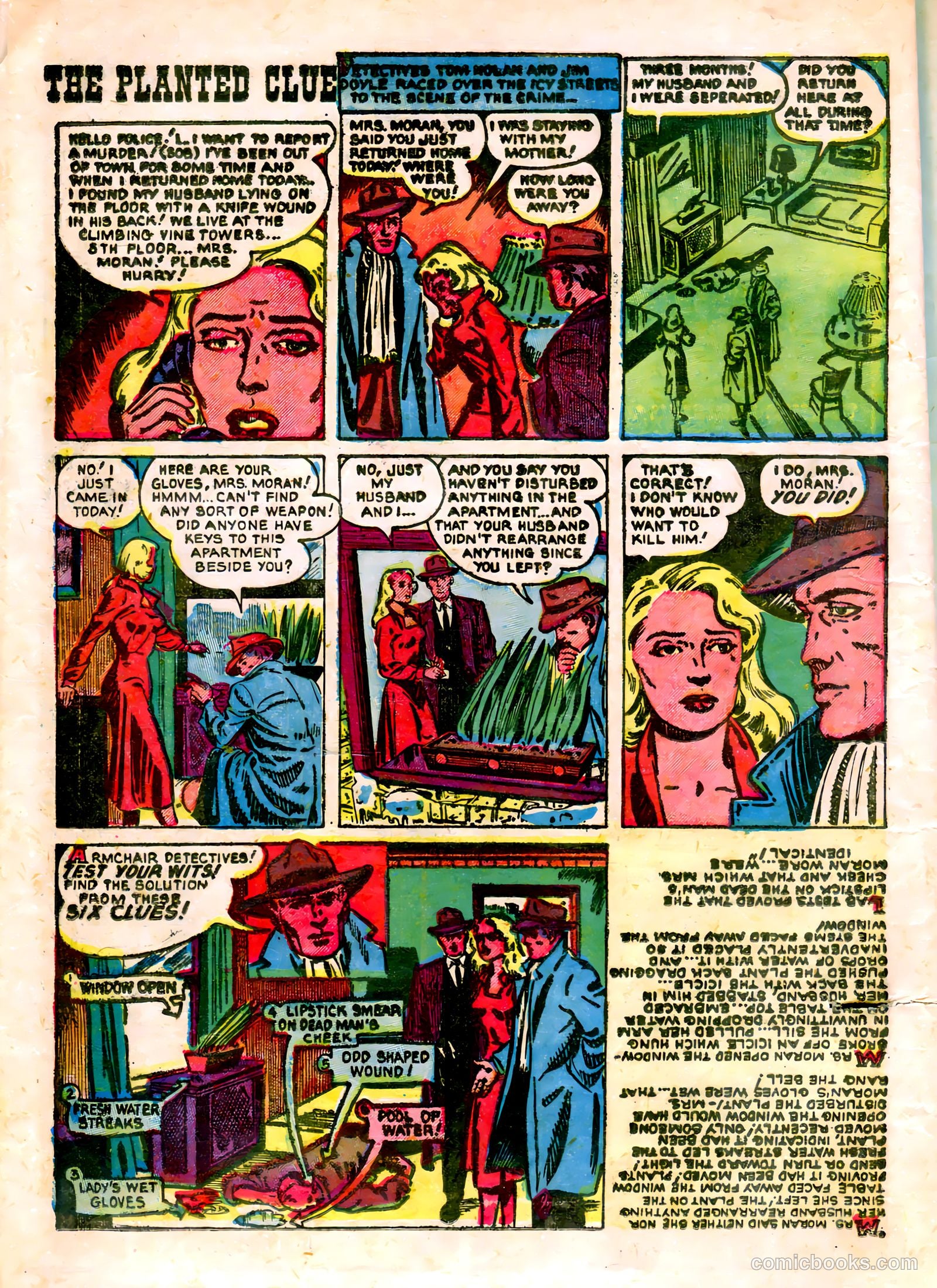 All-Famous Crime #9 (1951) — page 10 of 37