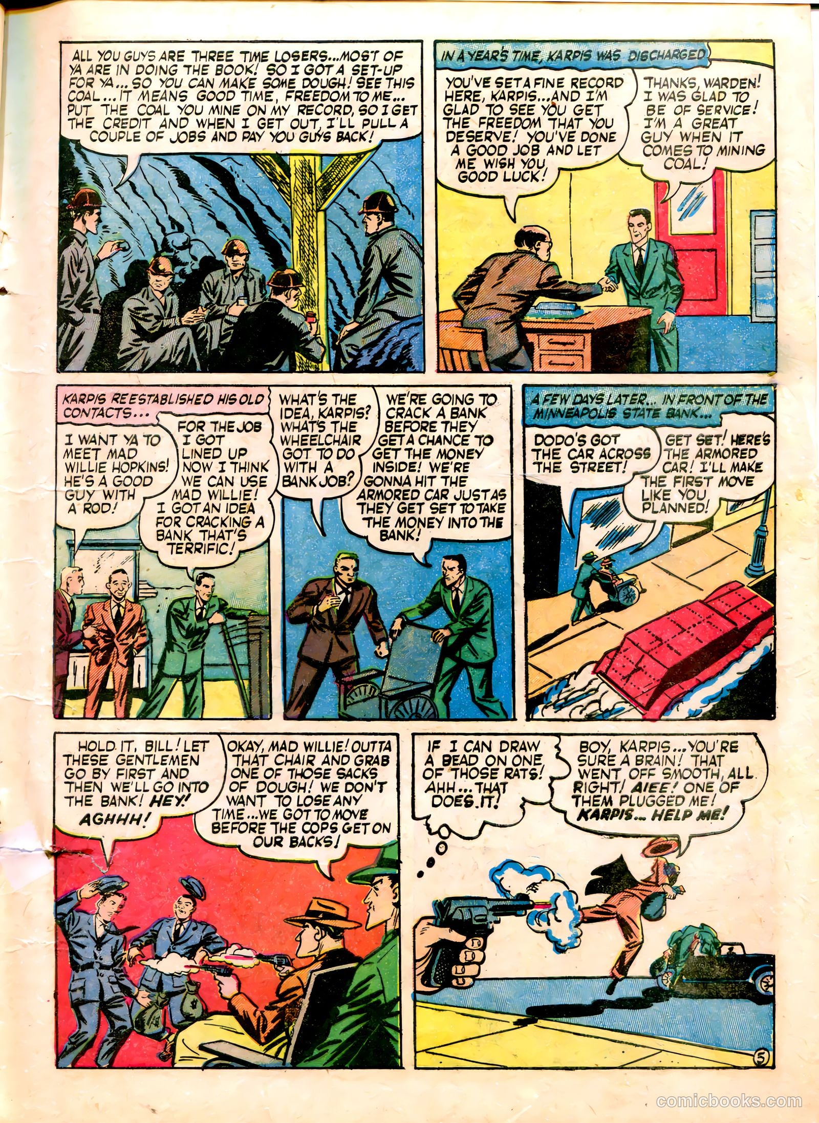 All-Famous Crime #9 (1951) — page 15 of 37