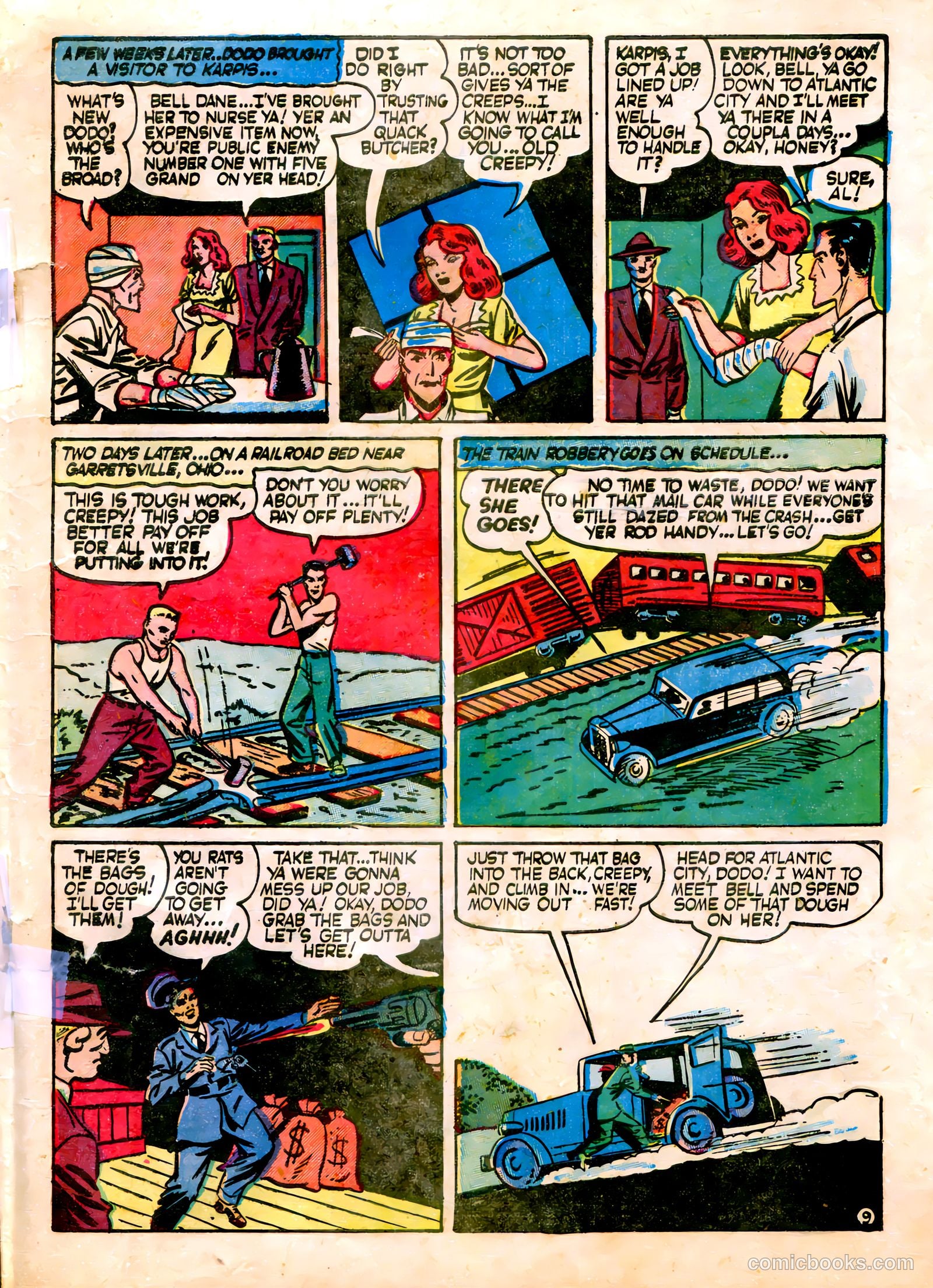 All-Famous Crime #9 (1951) — page 19 of 37
