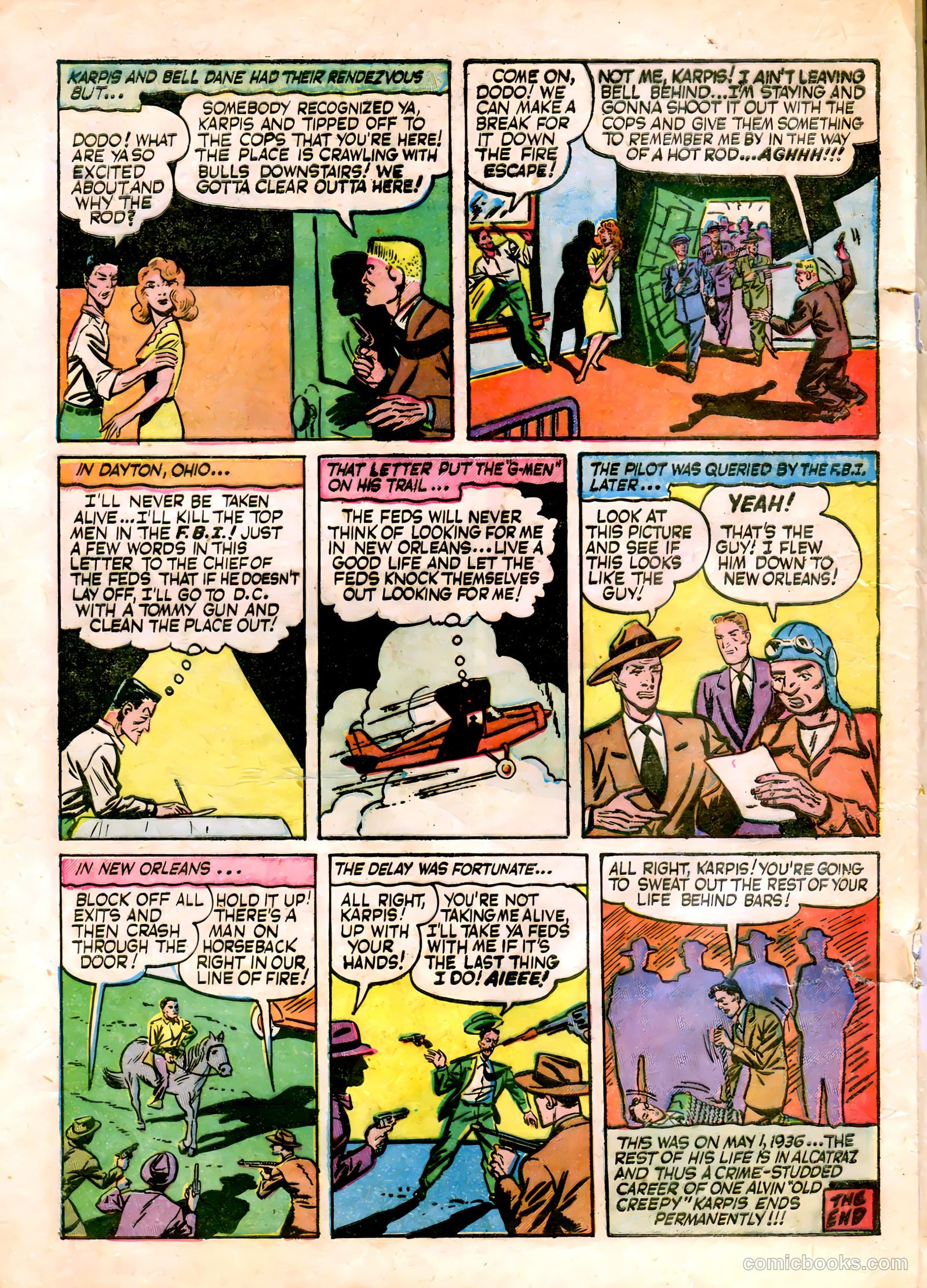 All-Famous Crime #9 (1951) — page 20 of 37