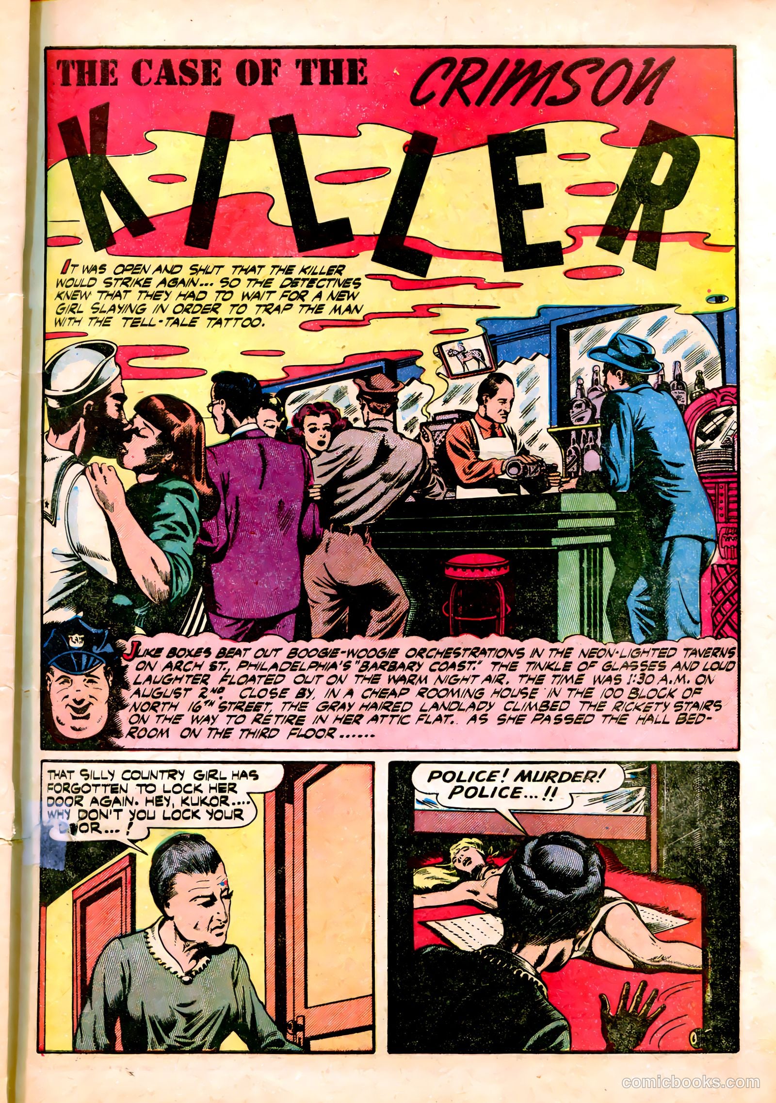 All-Famous Crime #9 (1951) — page 23 of 37