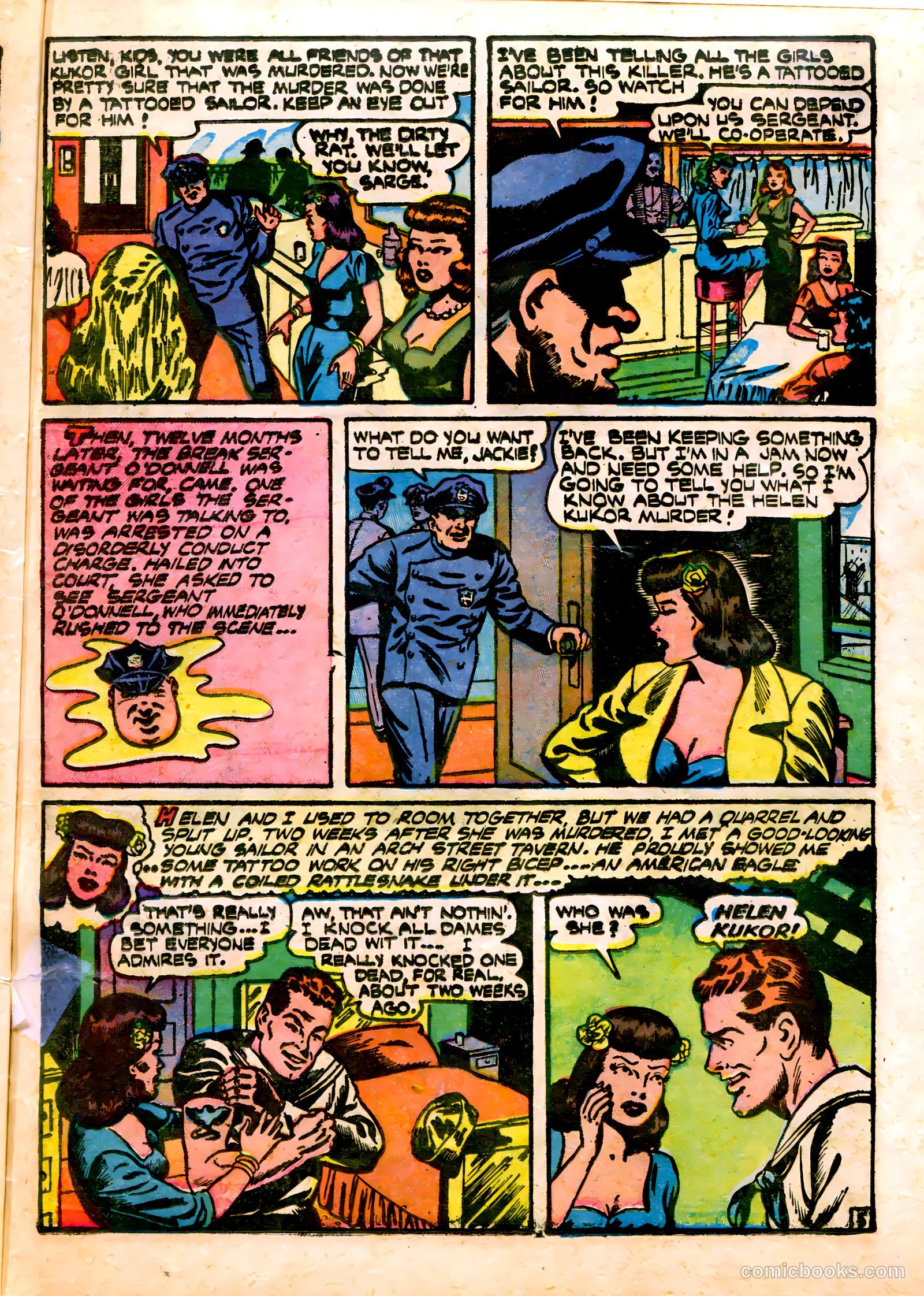 All-Famous Crime #9 (1951) — page 27 of 37