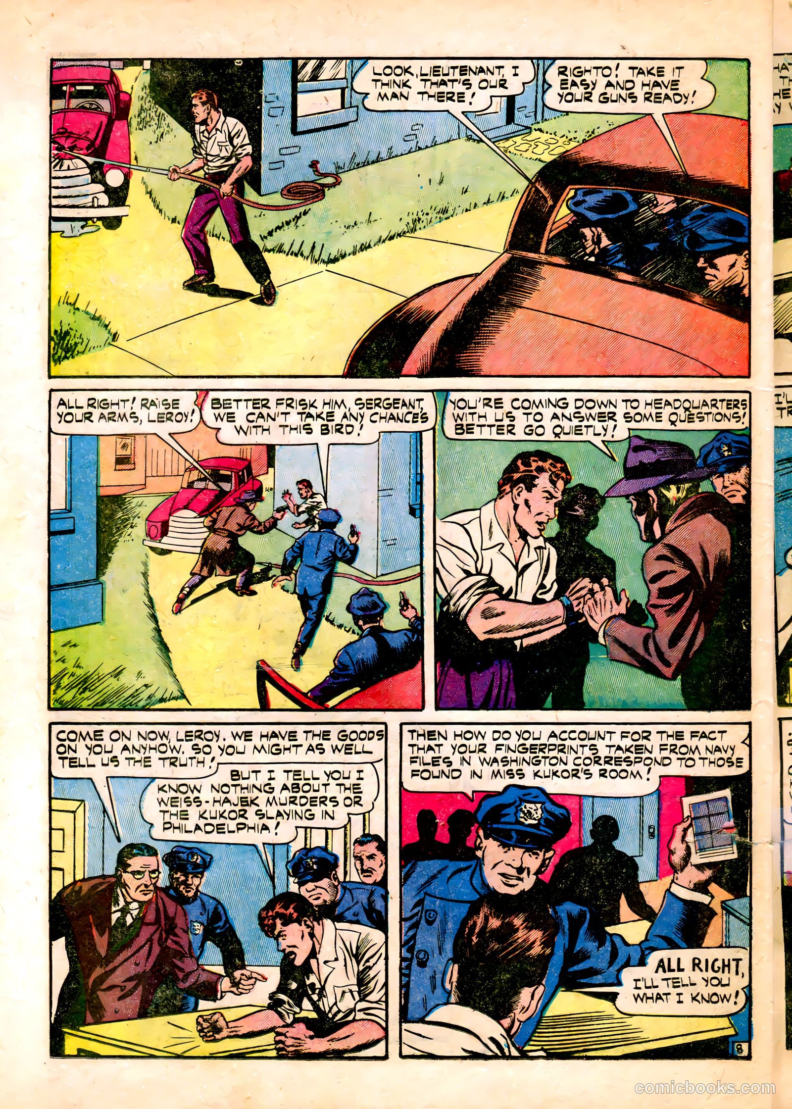All-Famous Crime #9 (1951) — page 30 of 37