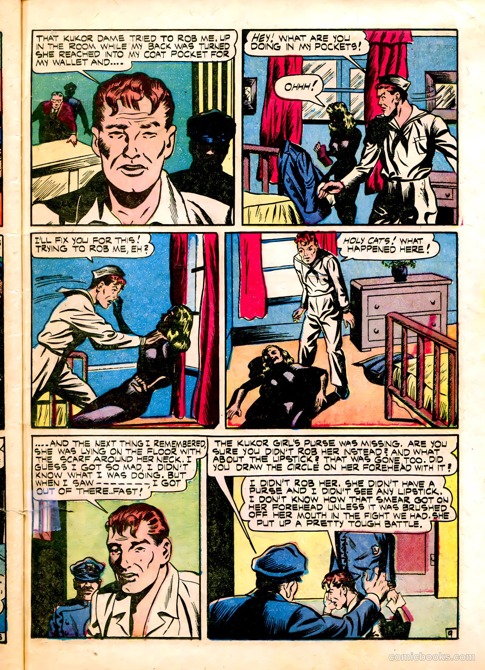 All-Famous Crime #9 (1951) — page 31 of 37