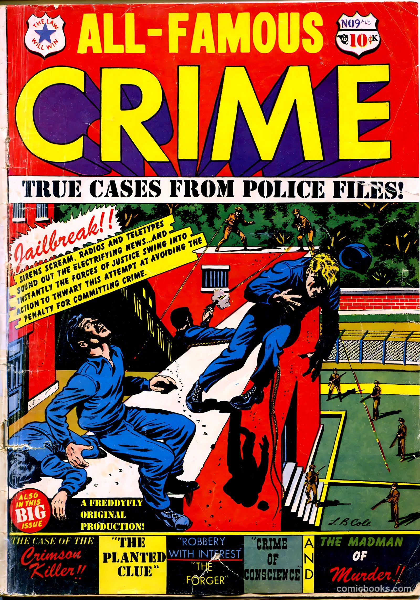 All-Famous Crime #9 (1951) — page 37 of 37