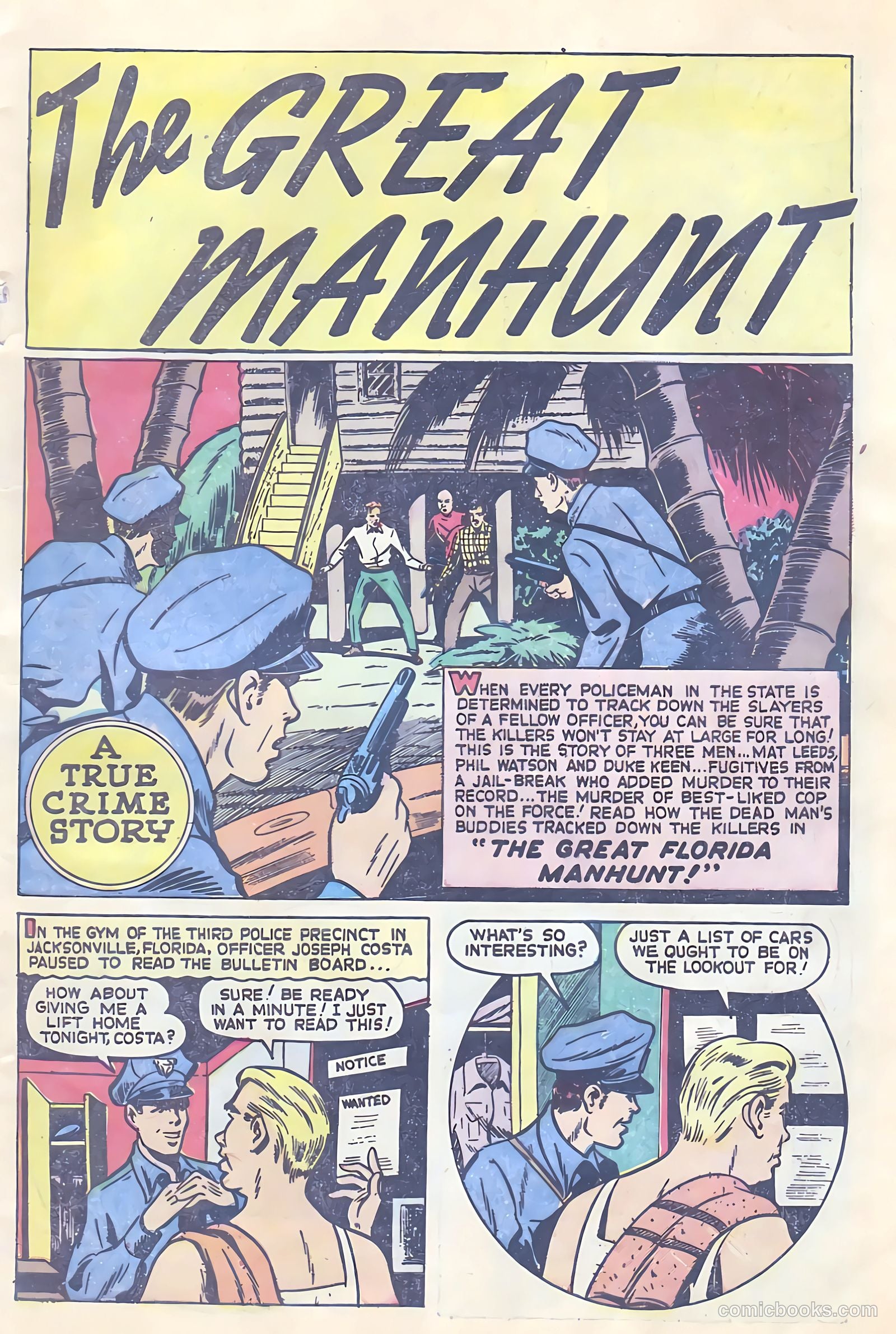 All-Famous Police Cases #10 (1953) — page 3 of 36
