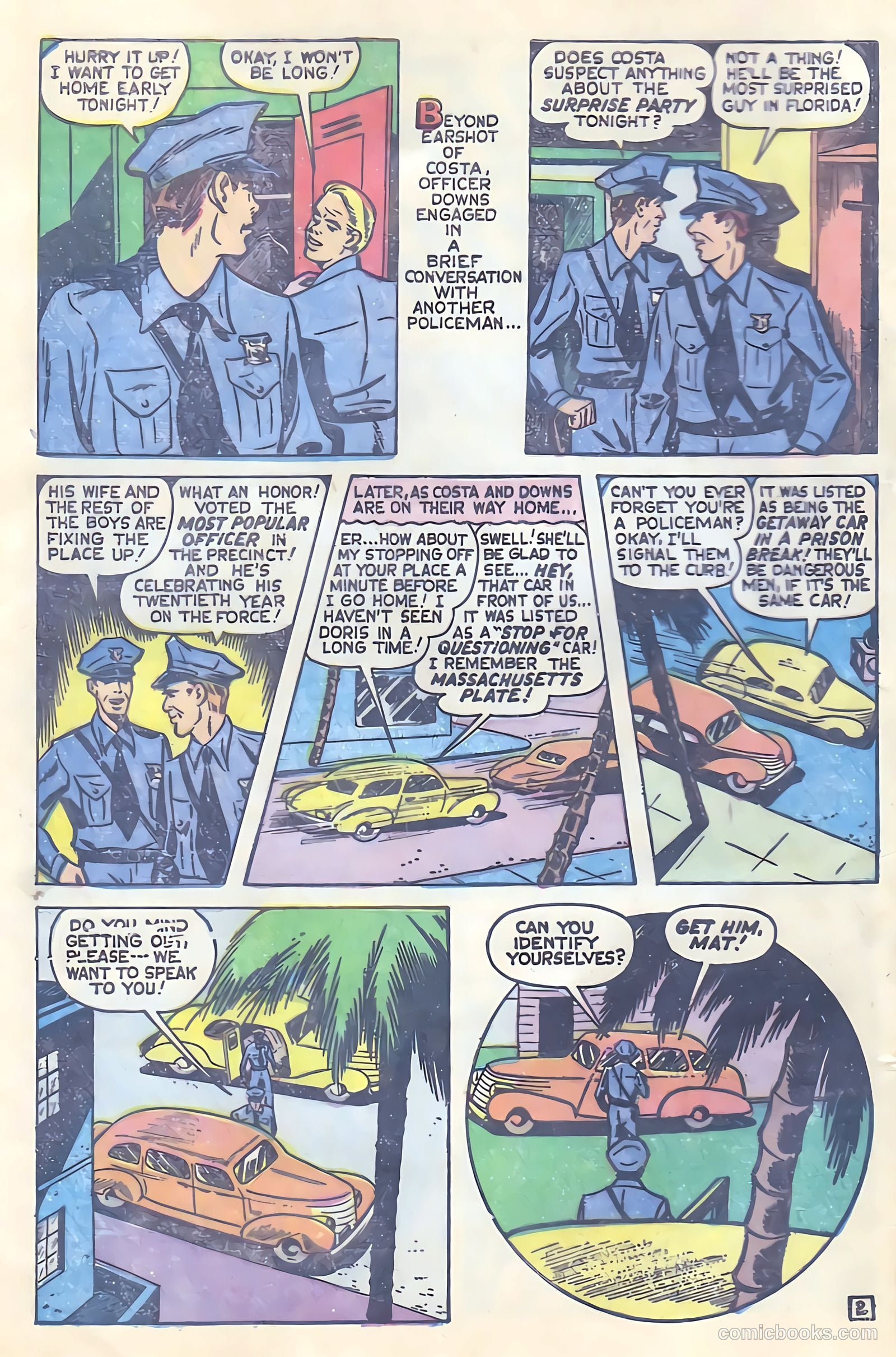 All-Famous Police Cases #10 (1953) — page 4 of 36