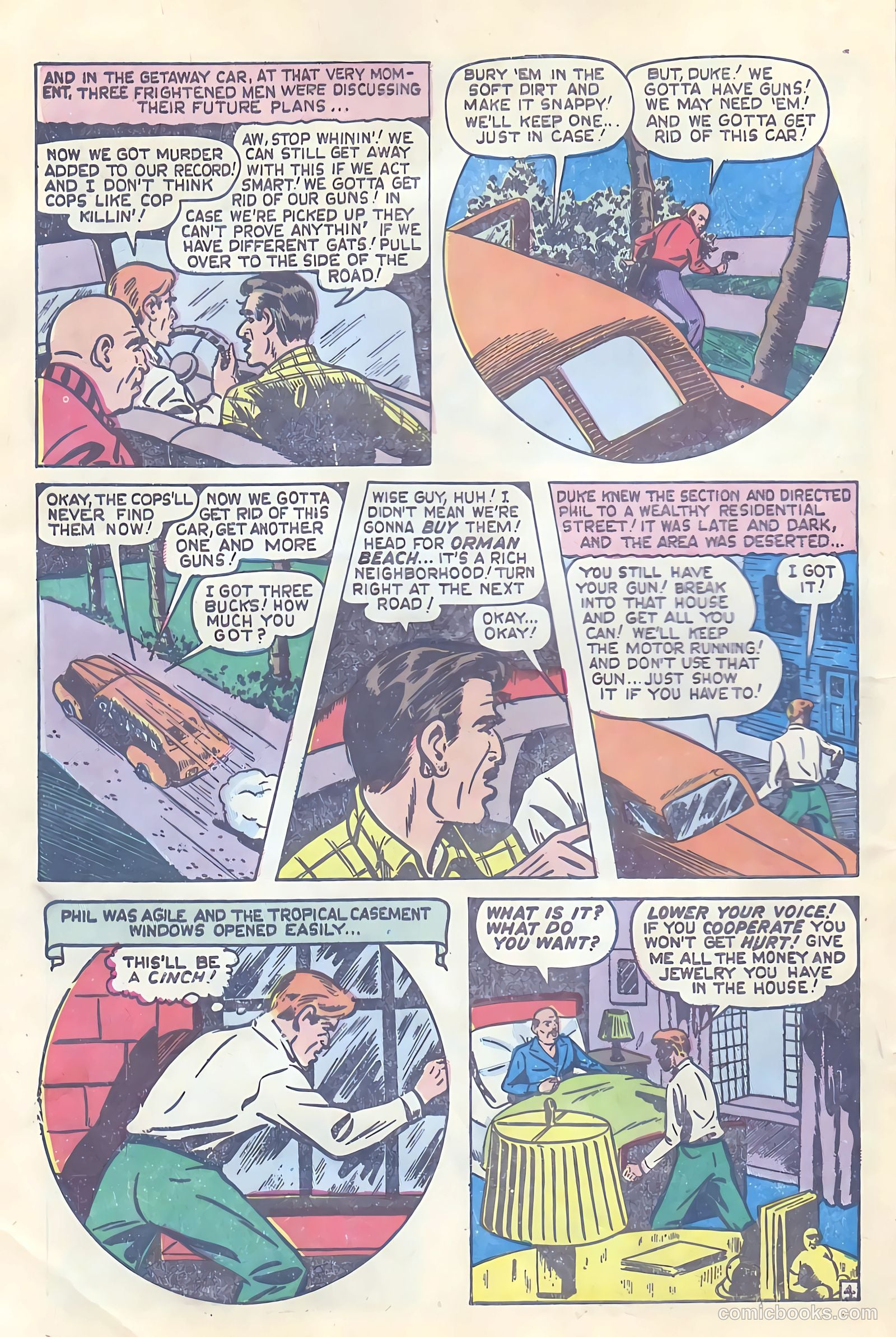 All-Famous Police Cases #10 (1953) — page 6 of 36