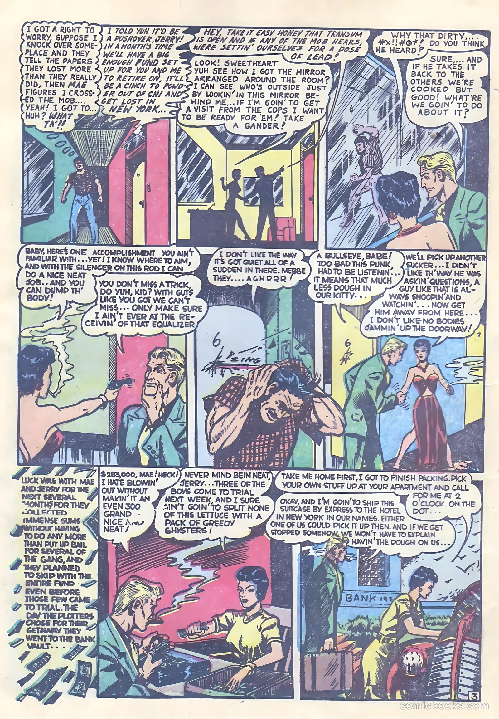 All-Famous Police Cases #10 (1953) — page 14 of 36
