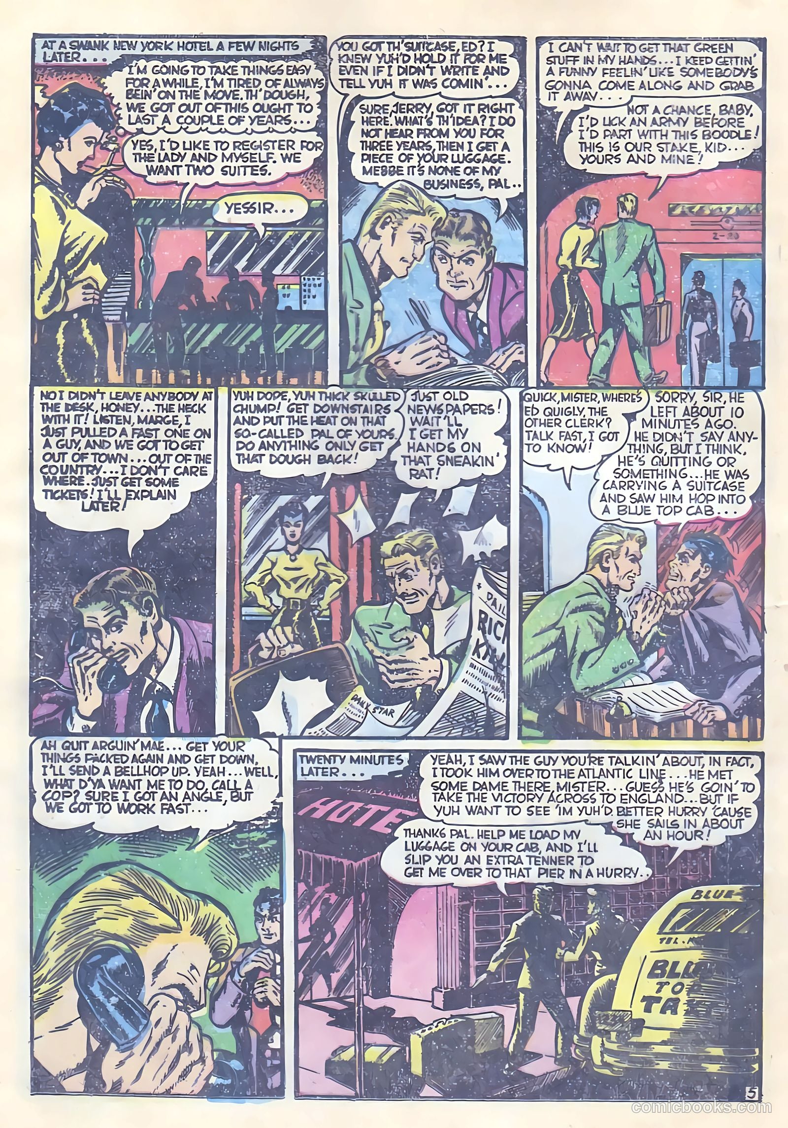 All-Famous Police Cases #10 (1953) — page 16 of 36