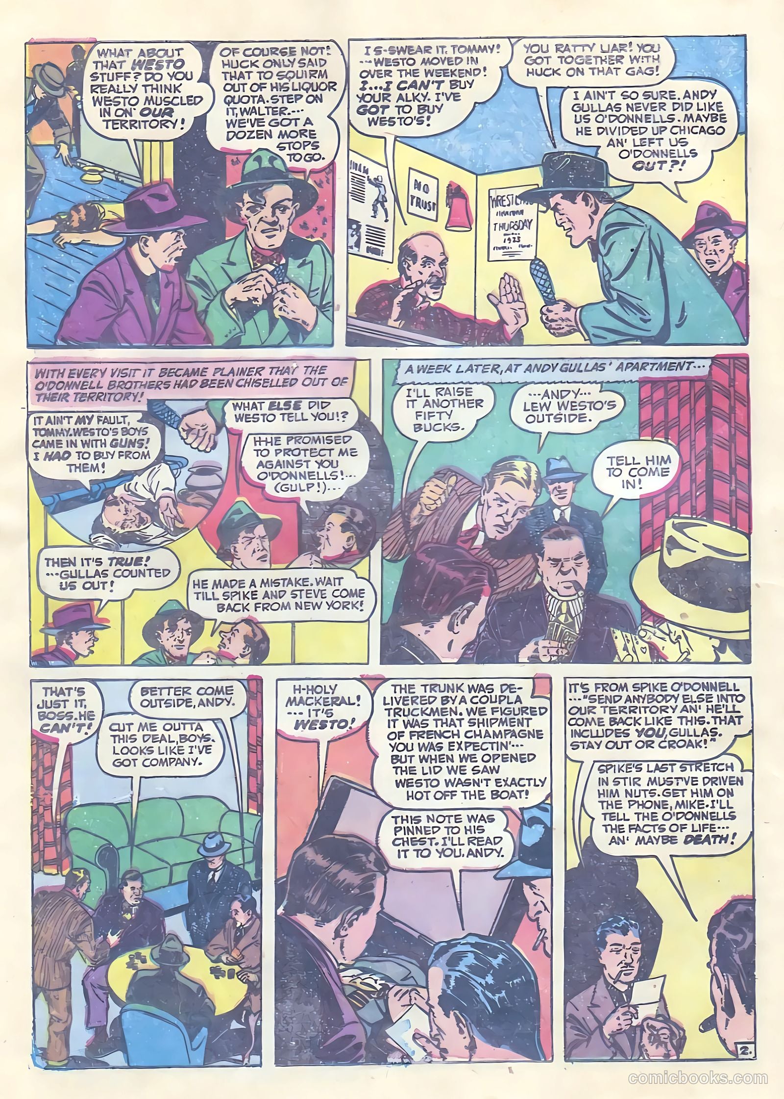 All-Famous Police Cases #10 (1953) — page 24 of 36