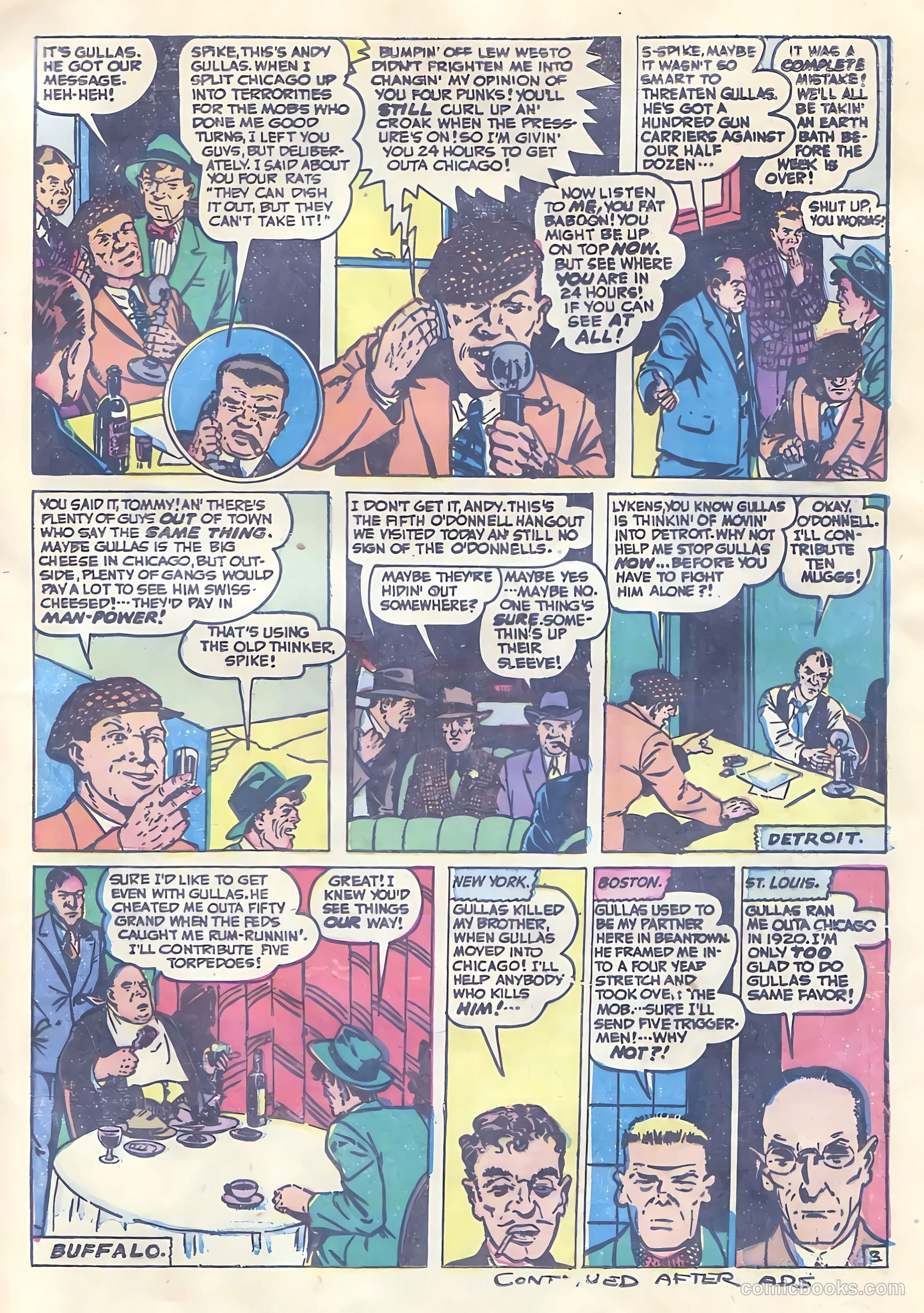 All-Famous Police Cases #10 (1953) — page 25 of 36