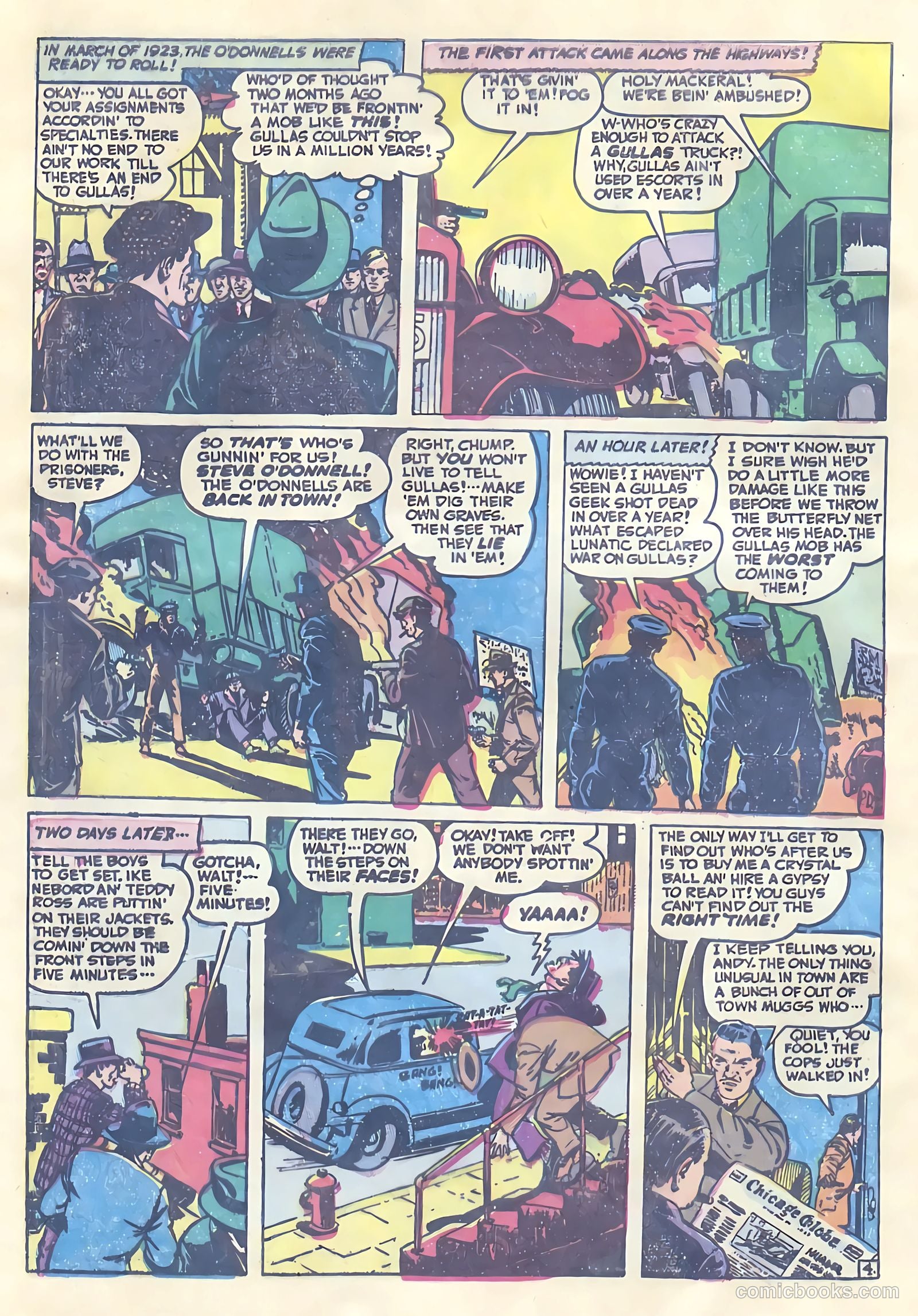 All-Famous Police Cases #10 (1953) — page 28 of 36
