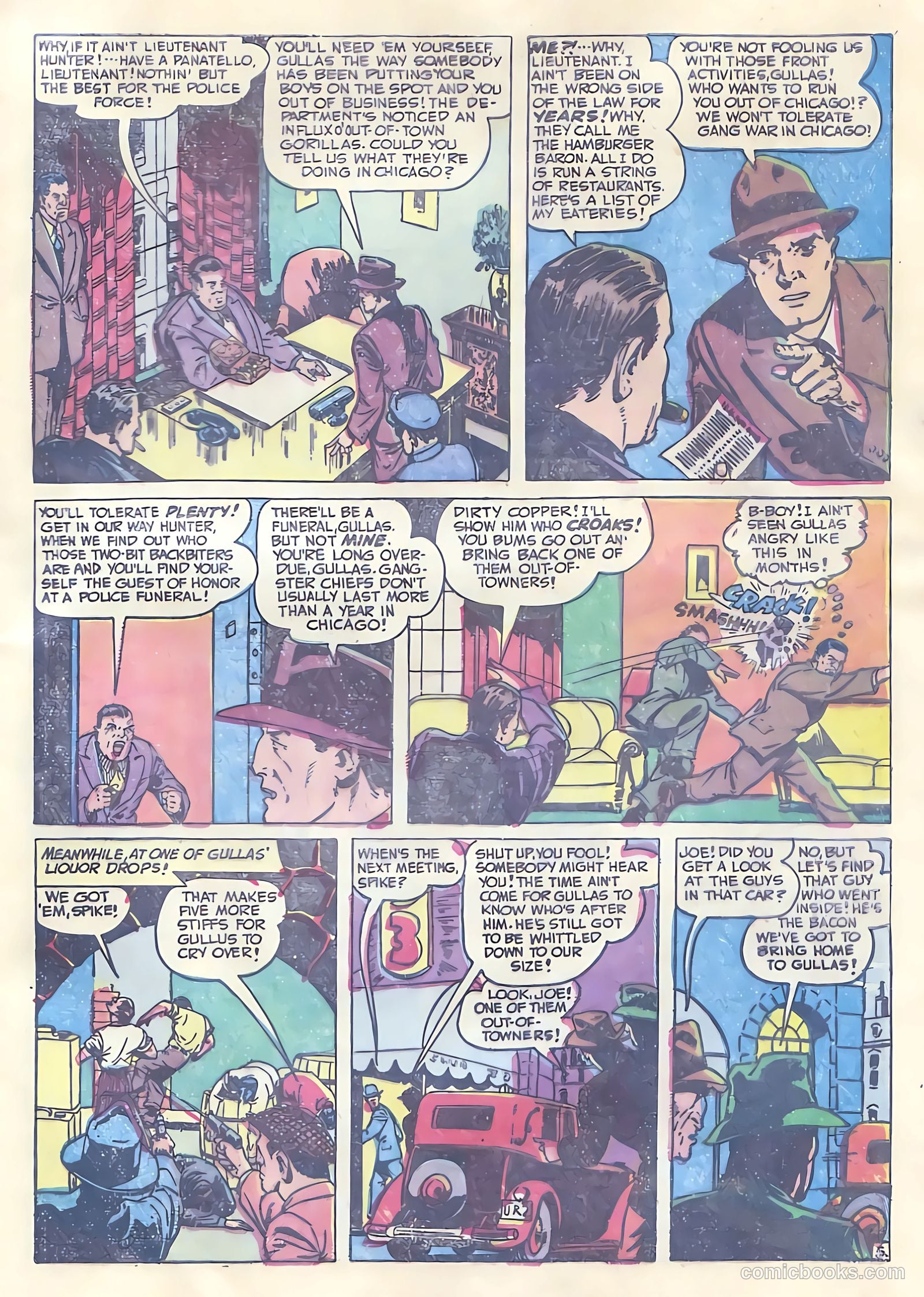 All-Famous Police Cases #10 (1953) — page 29 of 36