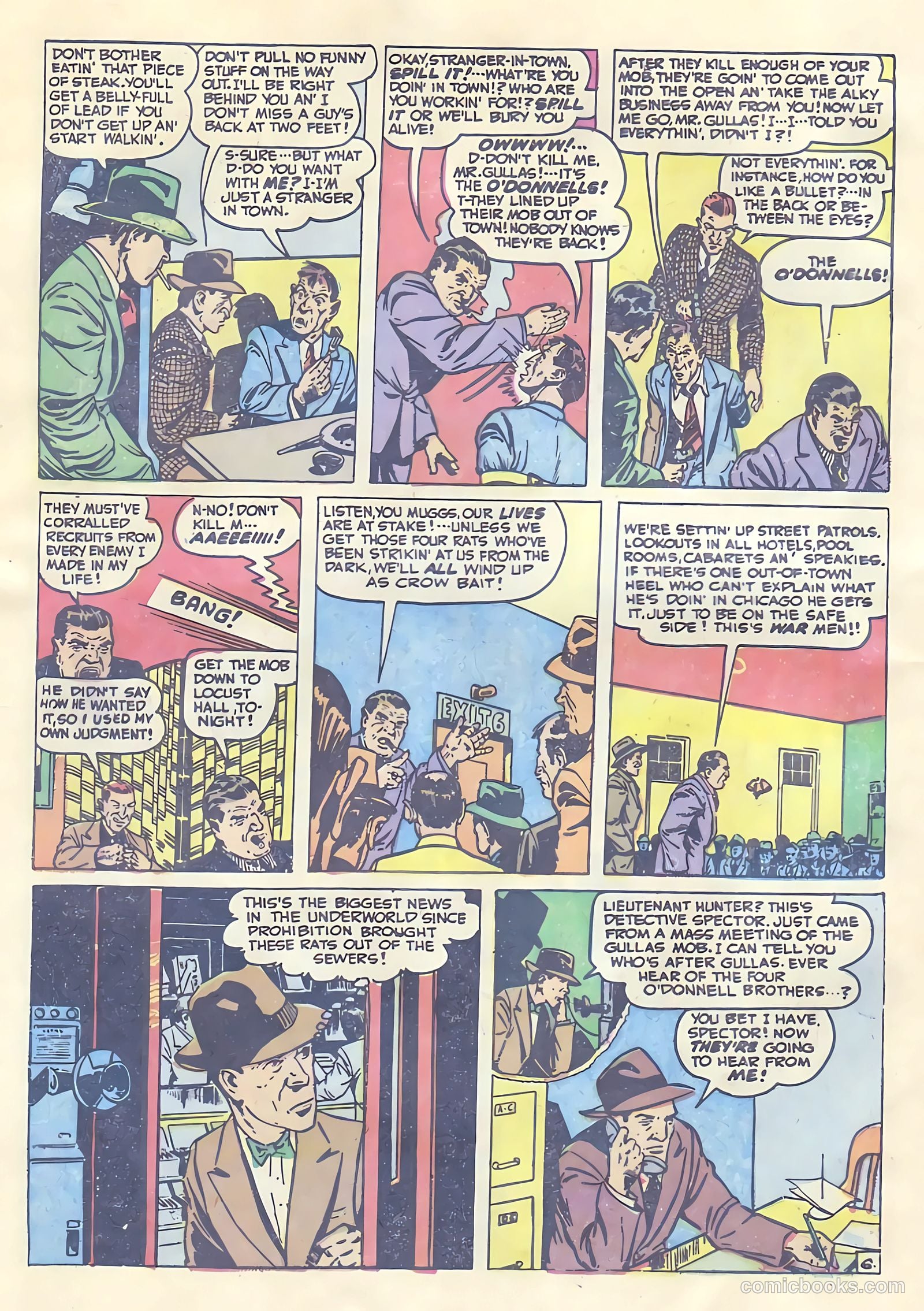All-Famous Police Cases #10 (1953) — page 30 of 36