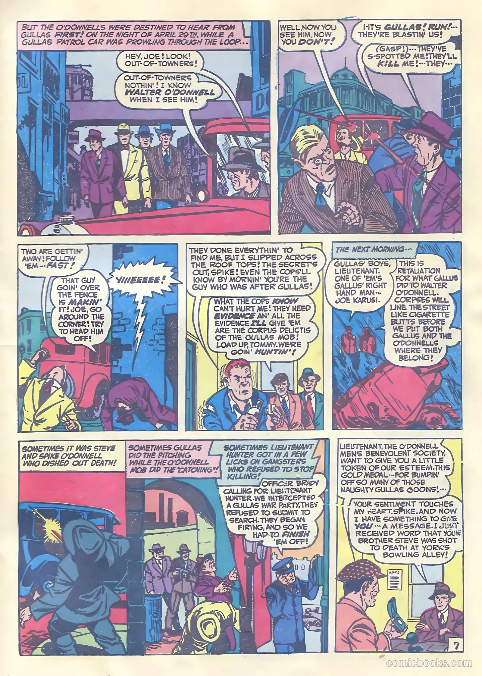 All-Famous Police Cases #10 (1953) — page 31 of 36