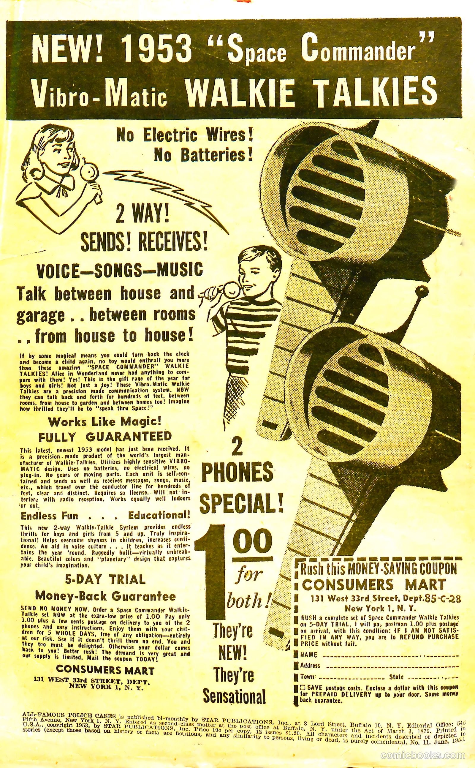 All-Famous Police Cases #11 (1953) — page 2 of 36