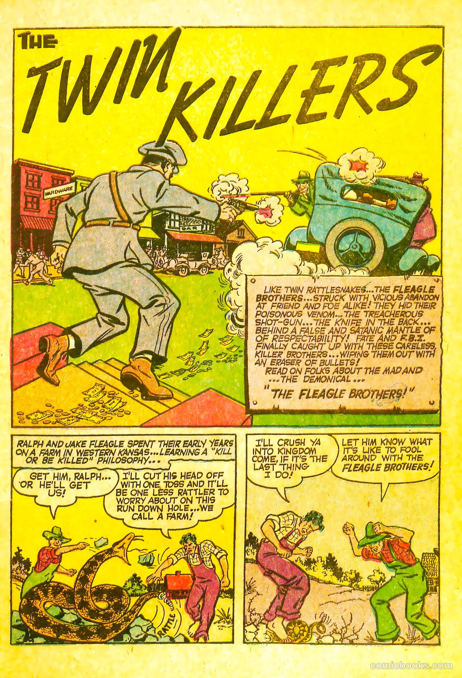 All-Famous Police Cases #11 (1953) — page 3 of 36