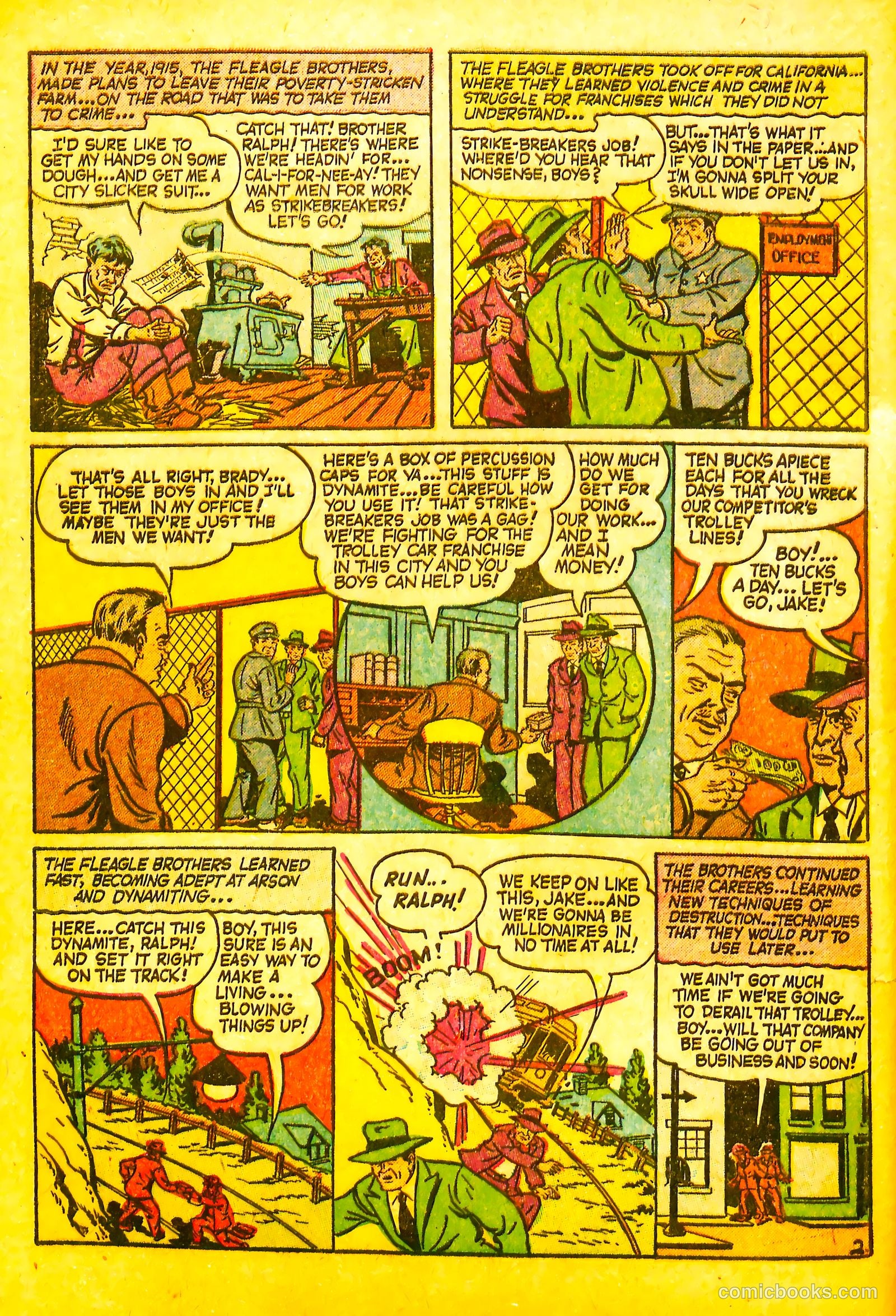 All-Famous Police Cases #11 (1953) — page 4 of 36