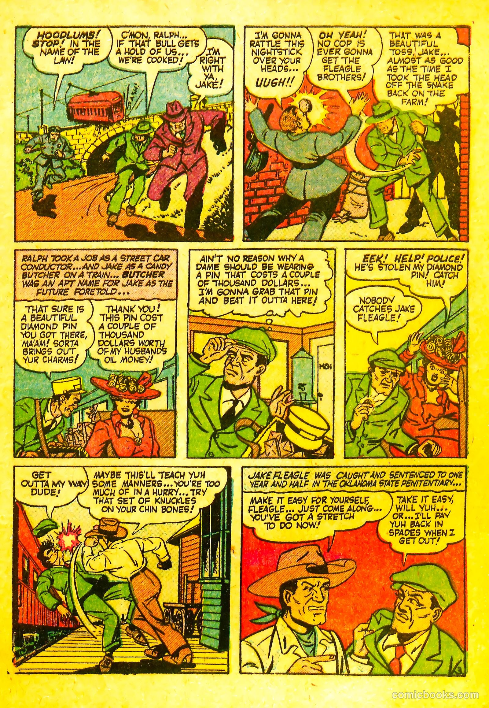 All-Famous Police Cases #11 (1953) — page 5 of 36