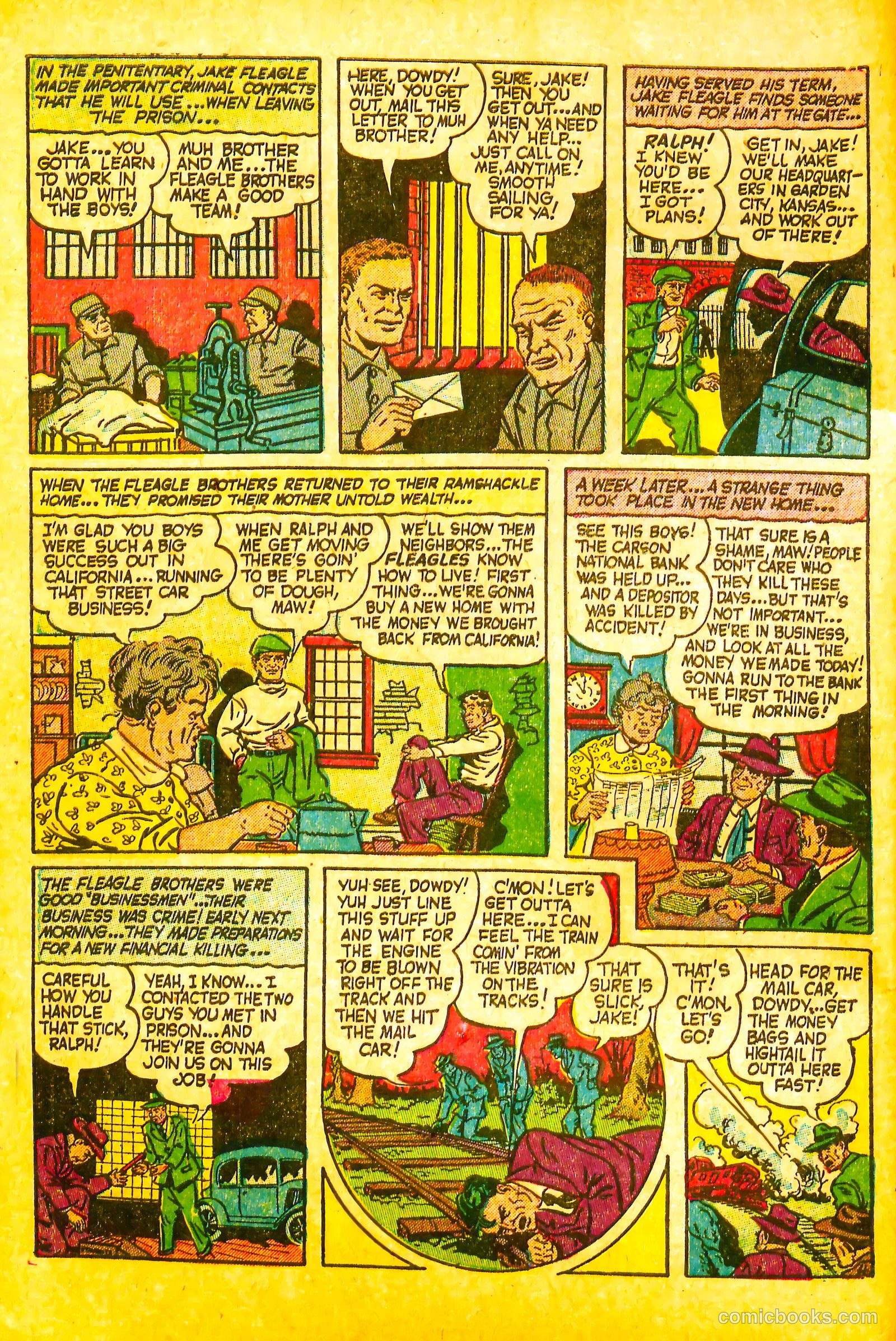 All-Famous Police Cases #11 (1953) — page 6 of 36