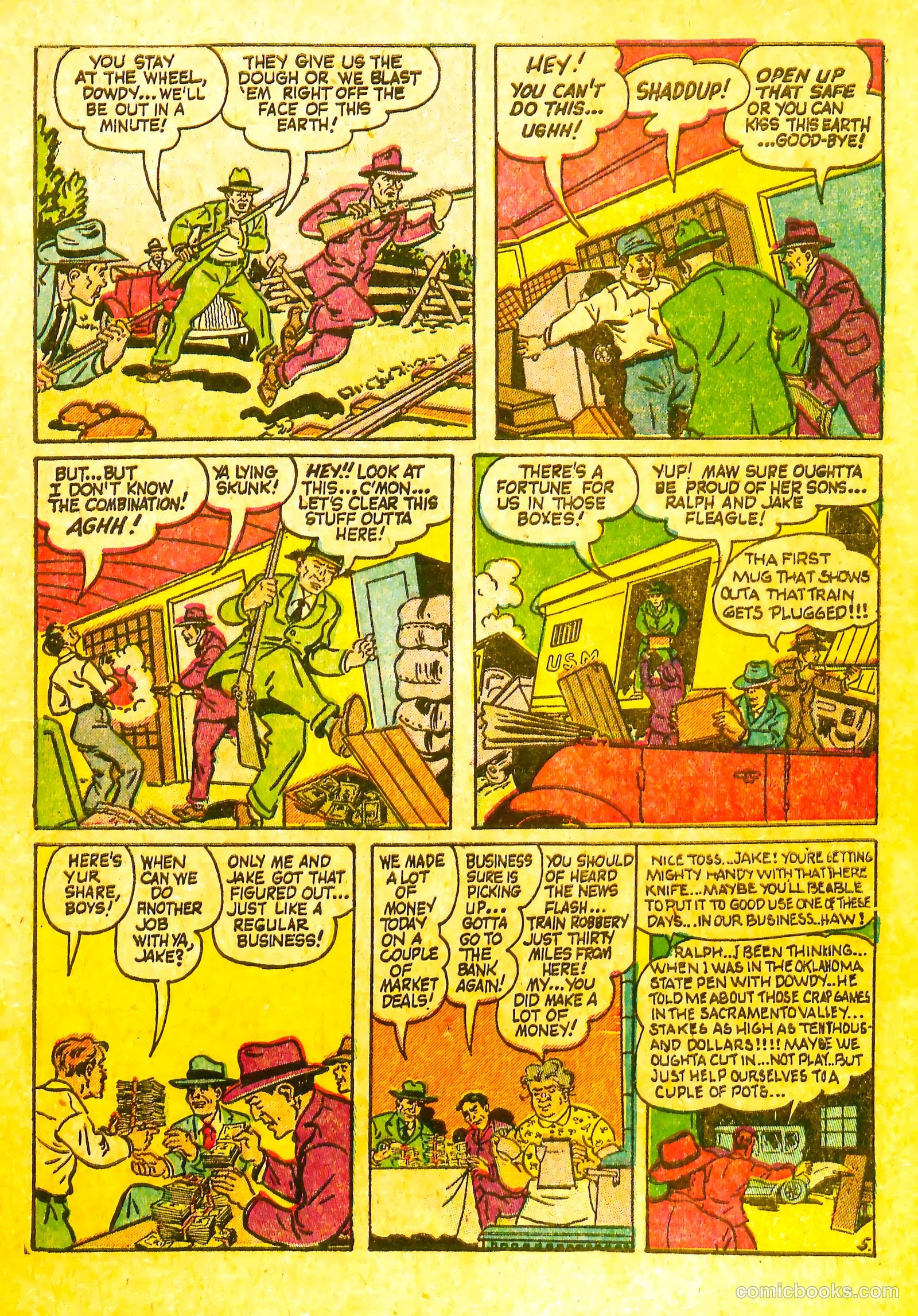 All-Famous Police Cases #11 (1953) — page 7 of 36