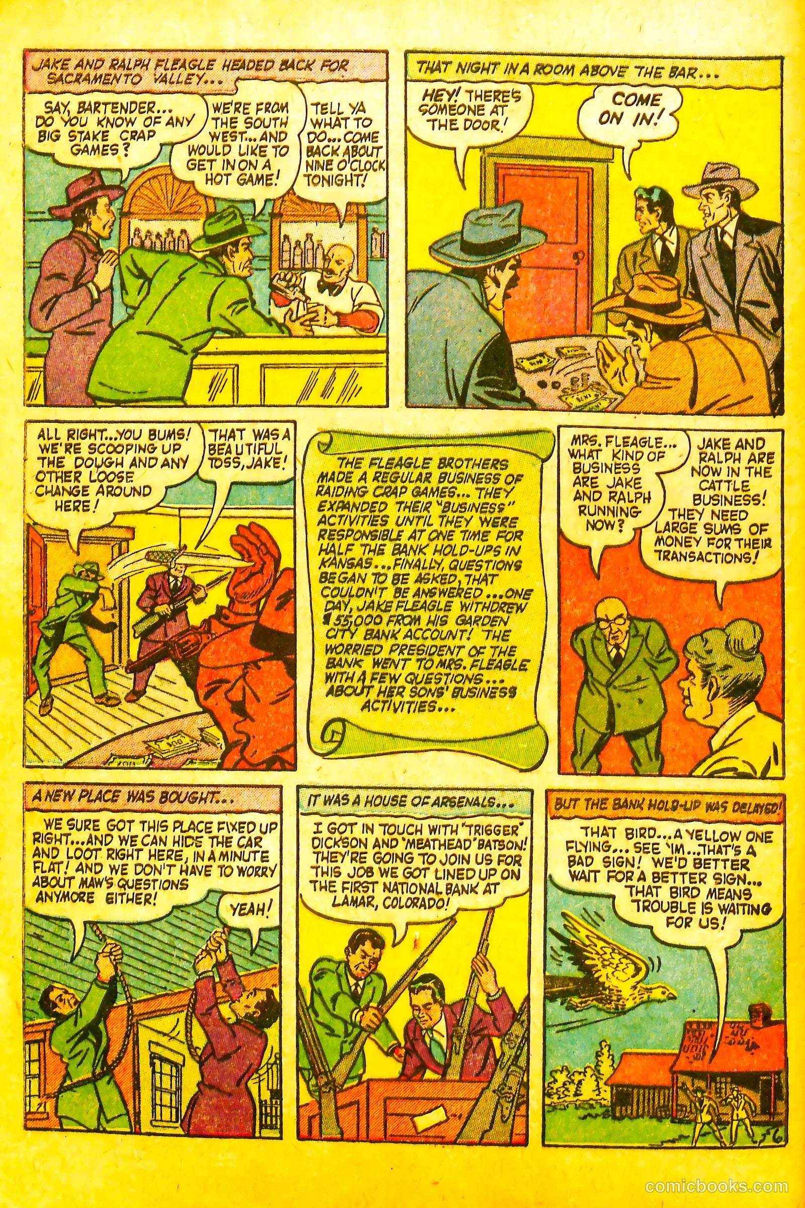 All-Famous Police Cases #11 (1953) — page 8 of 36