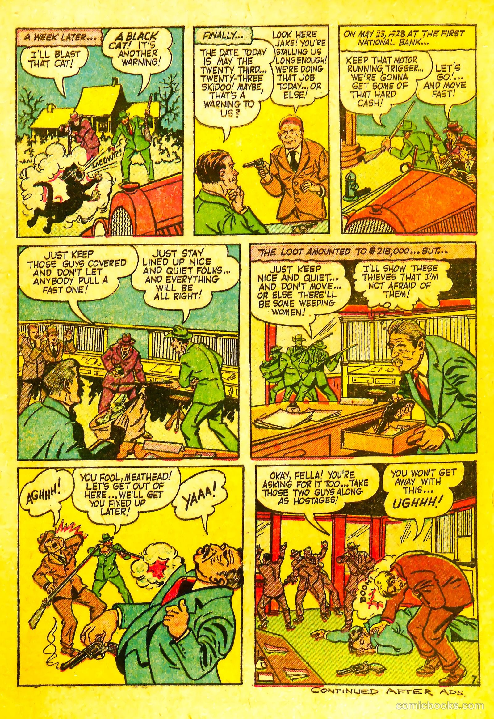 All-Famous Police Cases #11 (1953) — page 9 of 36