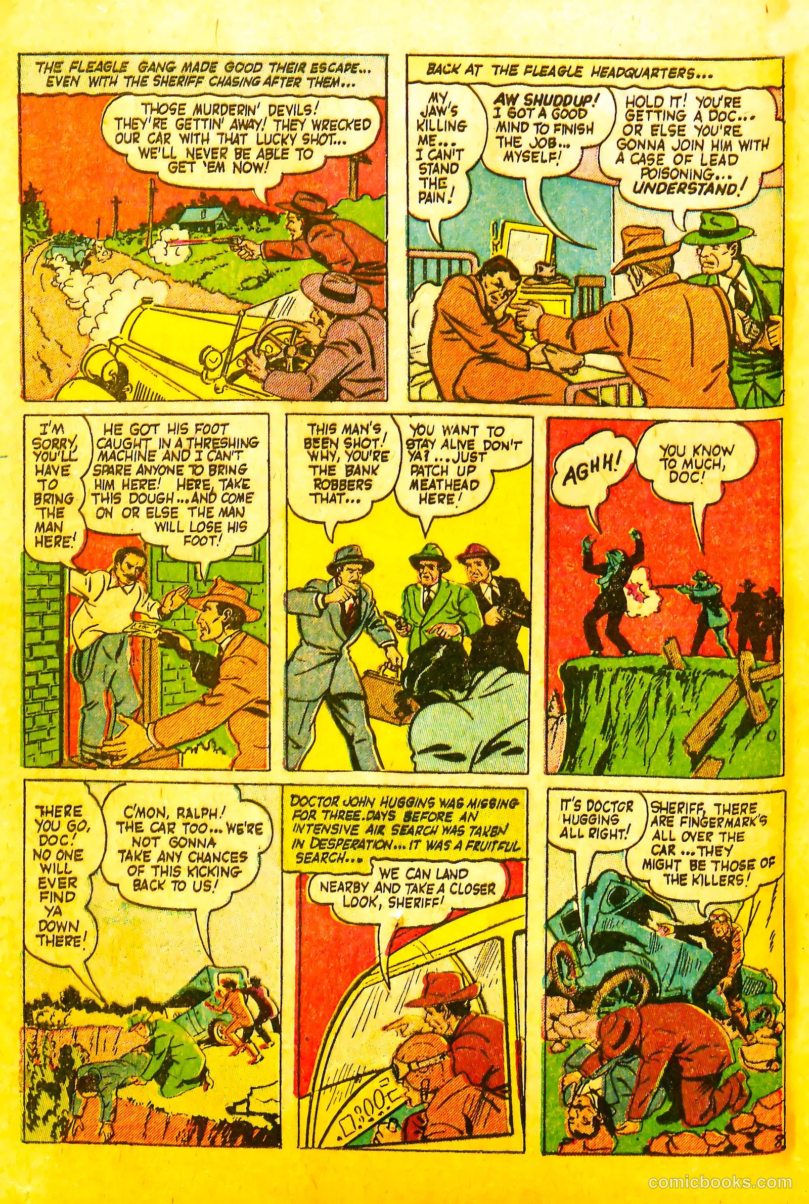 All-Famous Police Cases #11 (1953) — page 12 of 36