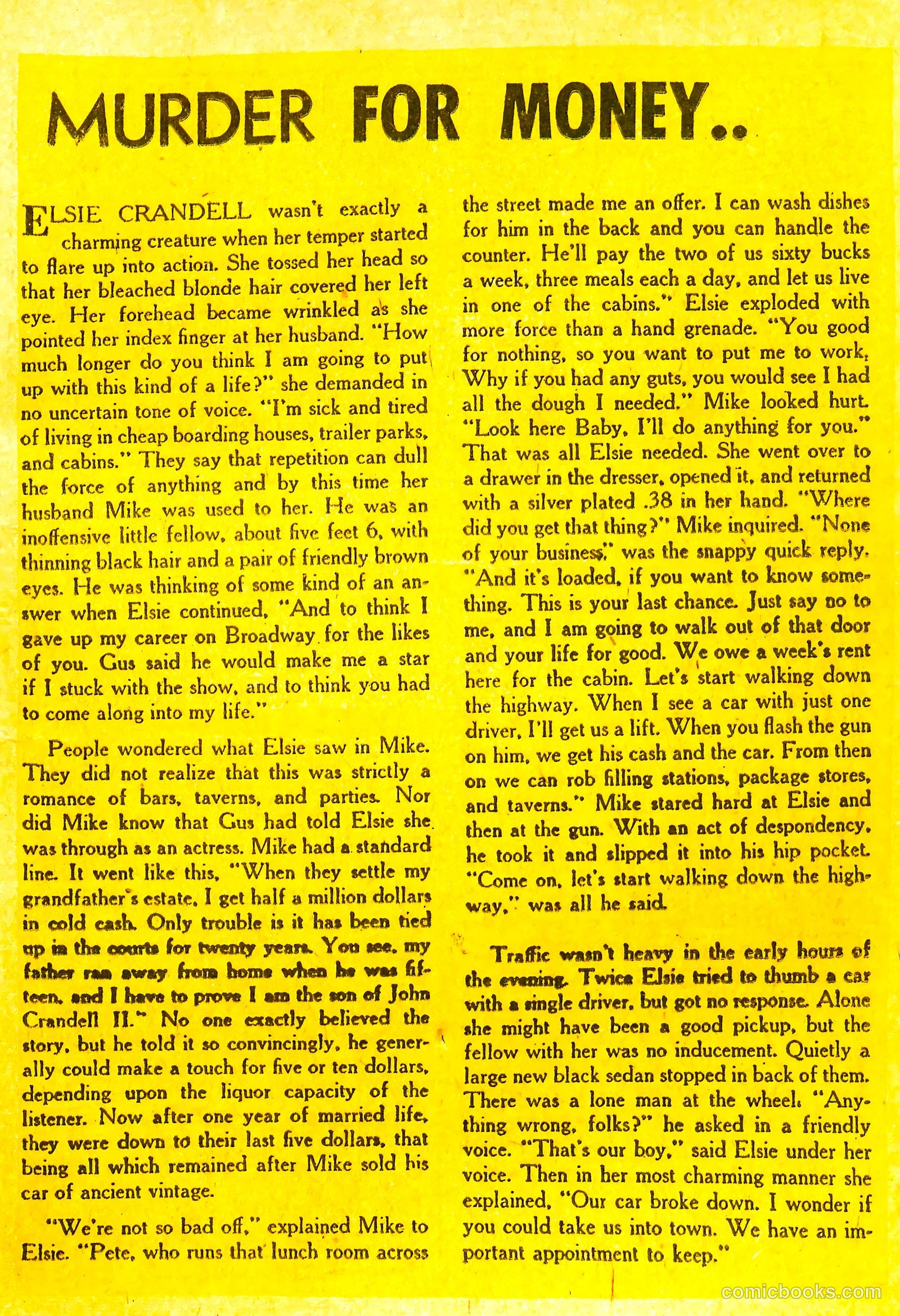 All-Famous Police Cases #11 (1953) — page 15 of 36